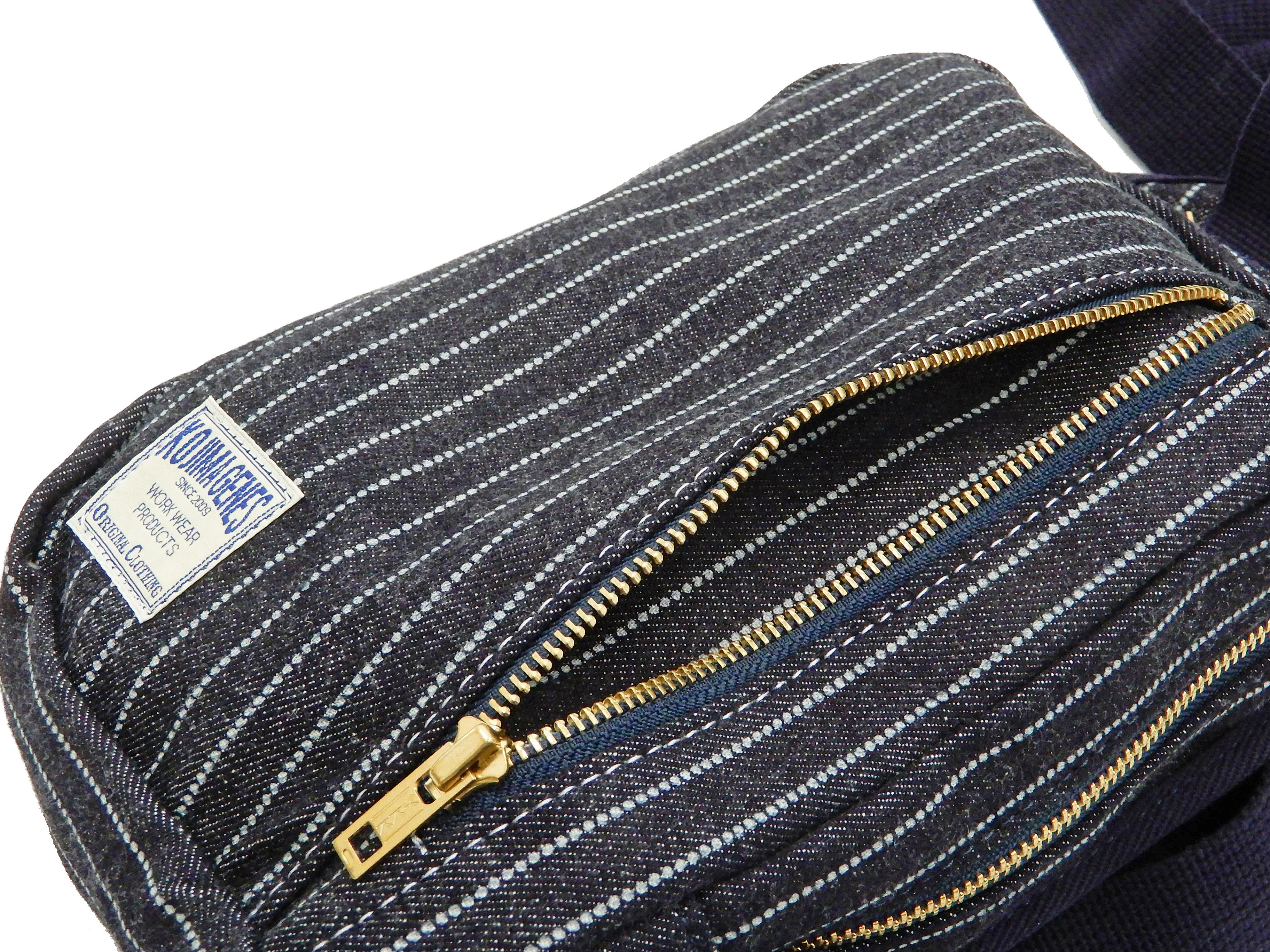 Kojima Genes Sling Bag Men's Casual Small Crossbody Backpack rnb953 RNB-953 Wabash-Stripe - Image 8