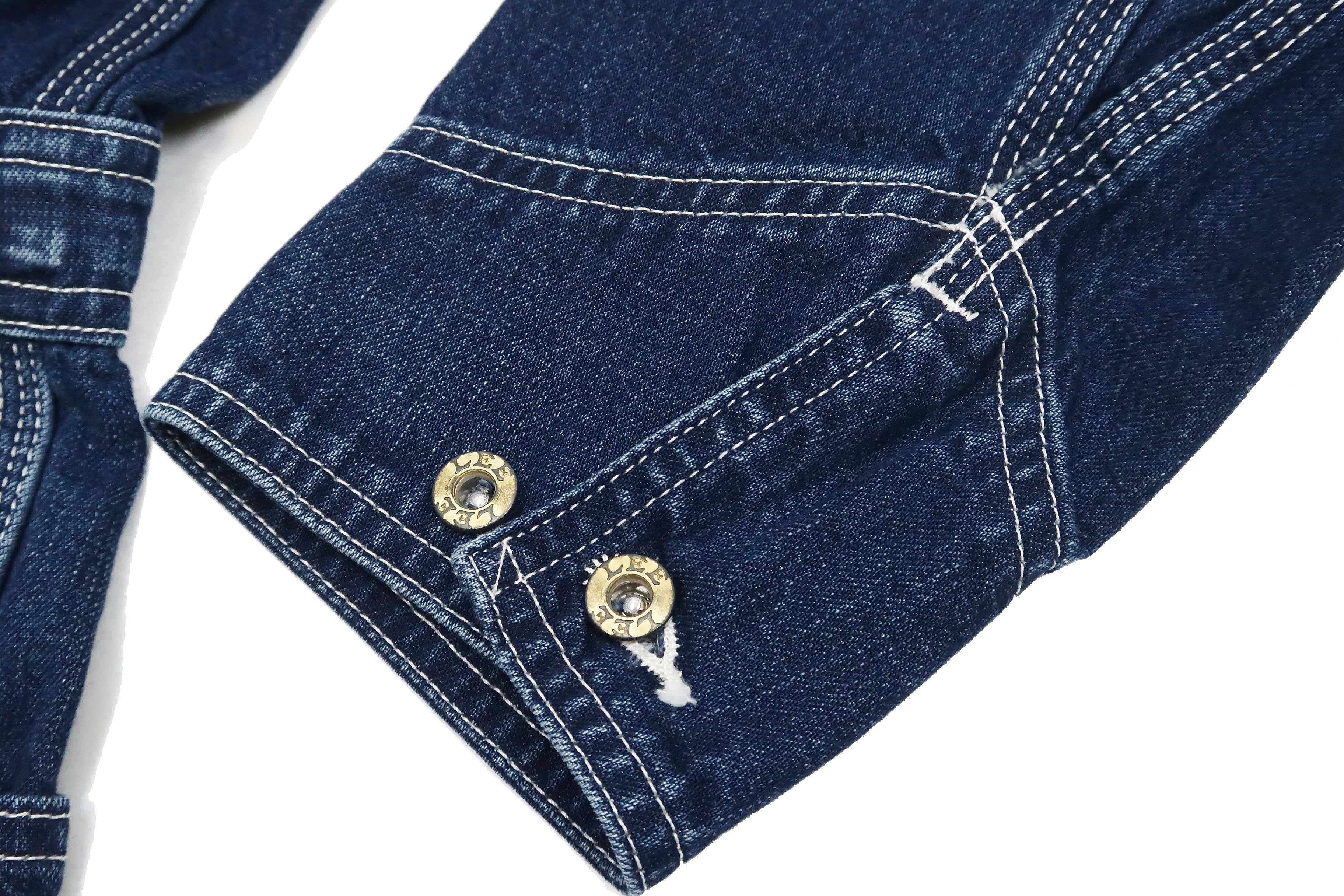 Lee Coverall Men's Reproduction of Union-All Long Sleeve Unlined Coveralls LM7213 LM7213-236 Faded-Denim - Image 16