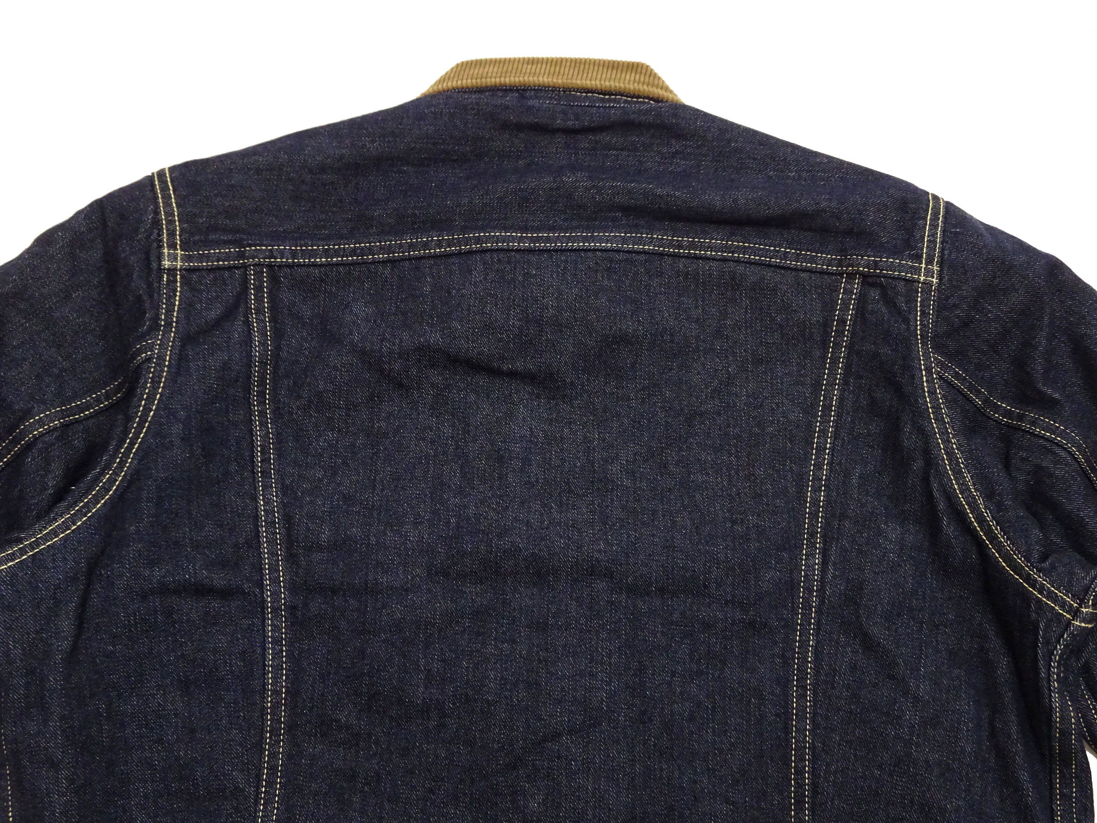 Lee Japan 101-LJ Storm Rider-Inspired Blanket-Lined Denim Jacket - 13 oz Left-Hand Twill Indigo - One-Wash - (LM5110-100 Deep Indigo) - Image 15