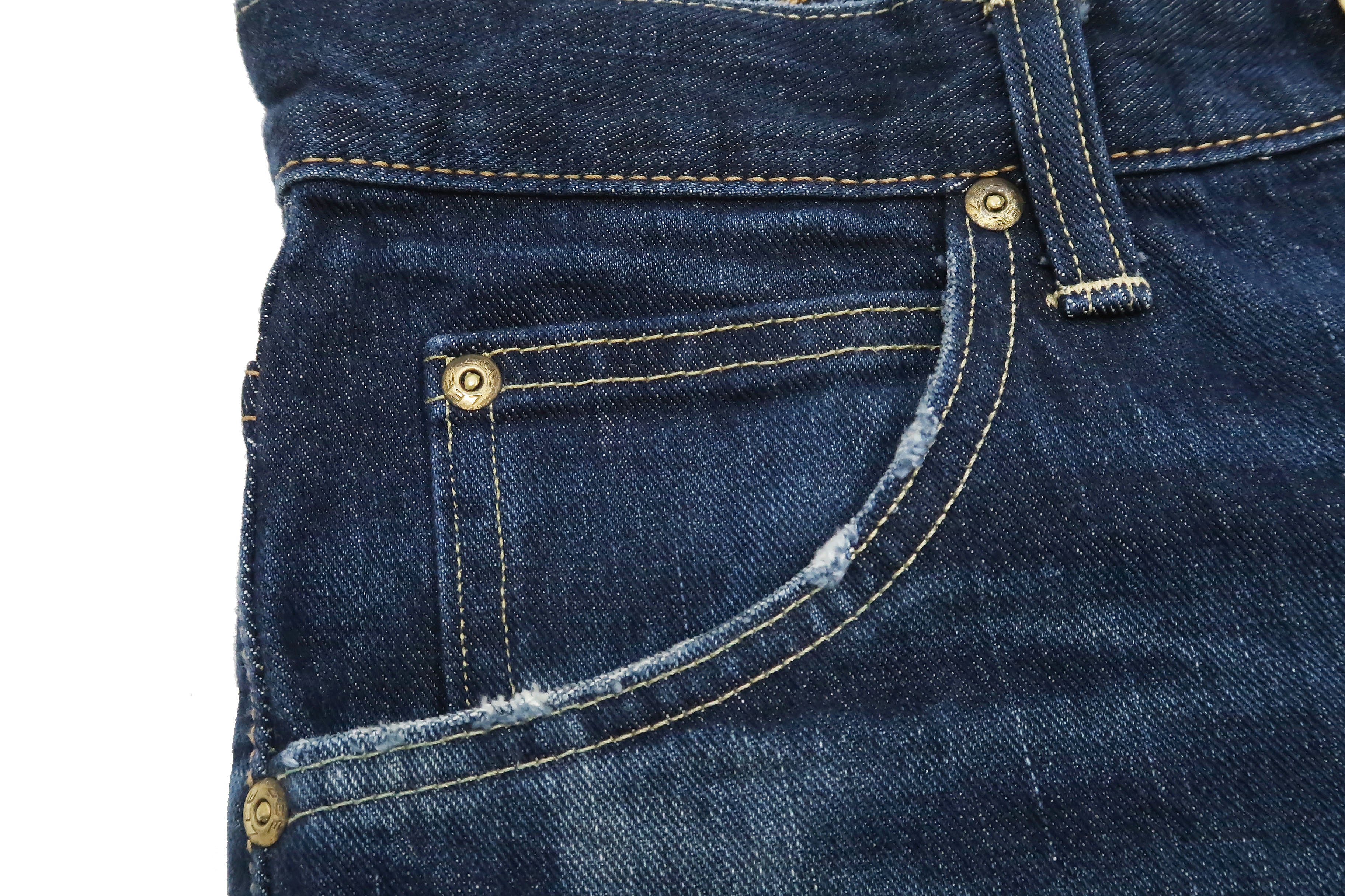 Lee Jeans 101Z with Zip fly Men's Regular Fit Straight Jeans LM8101 Made in Japan LM8101-526 Pre-Faded Blue Indigo Denim - Image 10