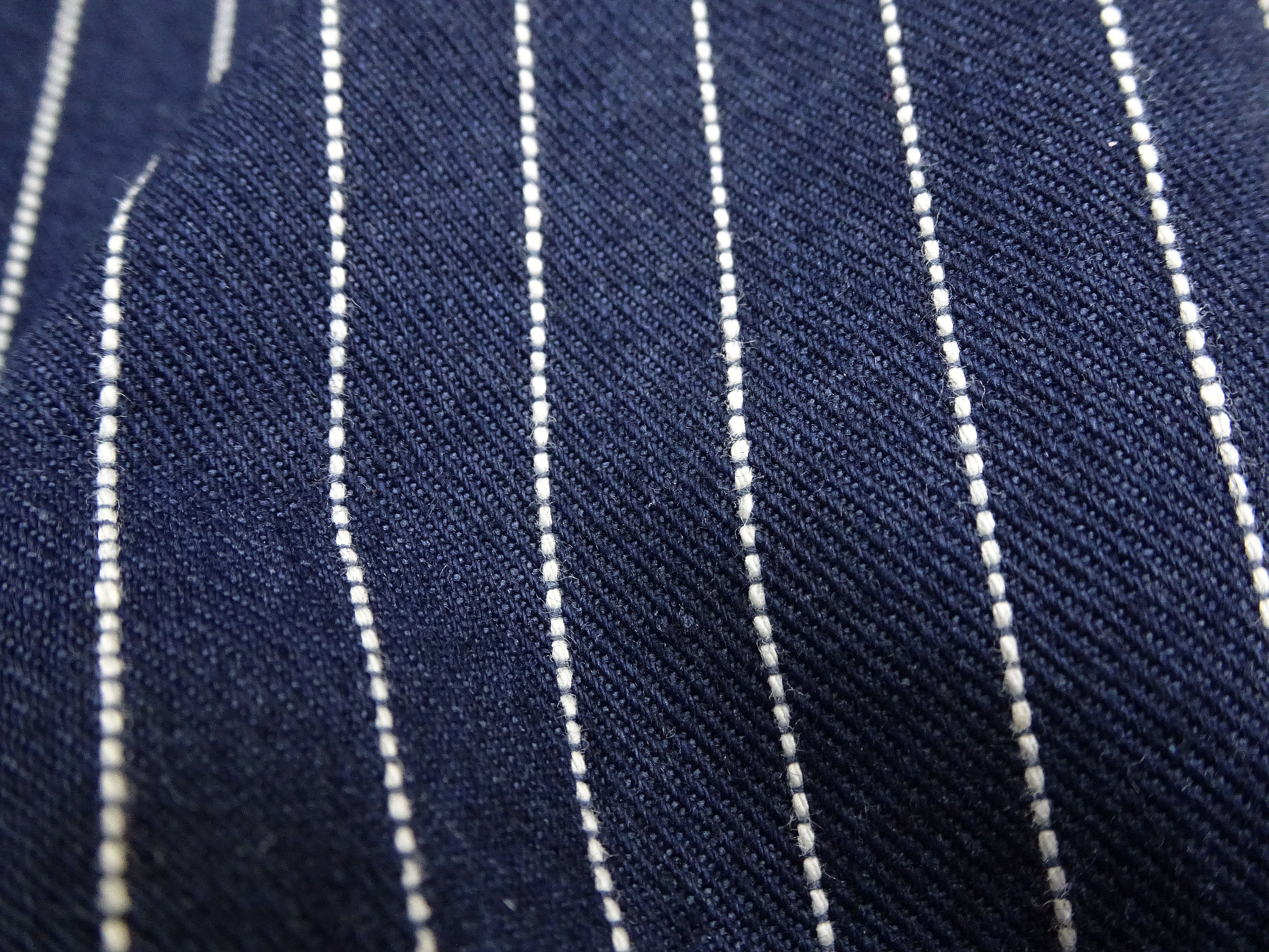 Lee Overalls Men's Casual Fashion Bib Overall High-Back LM7254 LM7254-2204 Indigo Twill with White Pinstripe Stitching - Image 13