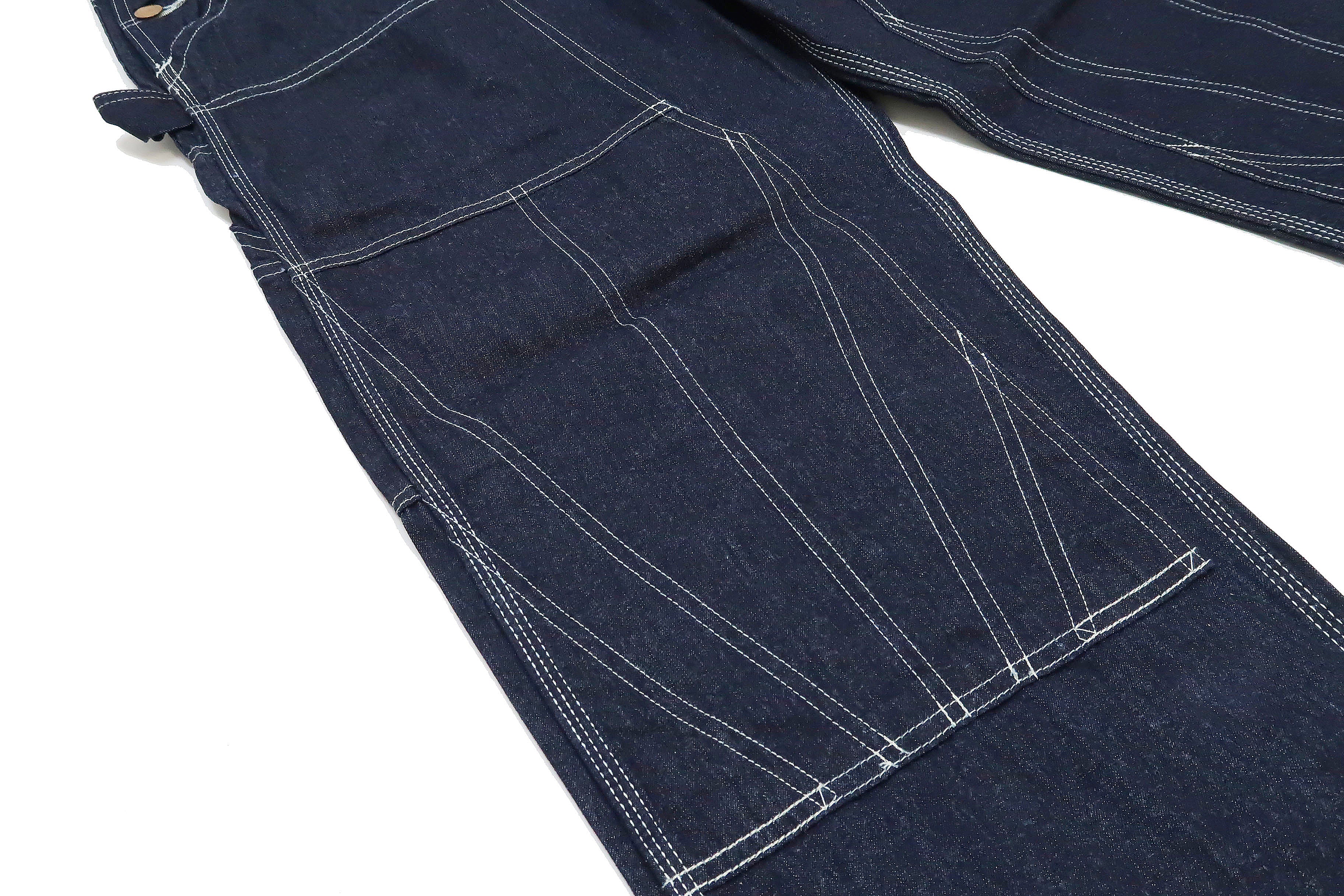 Lee Overalls Men's Casual Fashion Double Knee Denim Bib Overall High-Back LM8605 LM8605-100 - Image 15