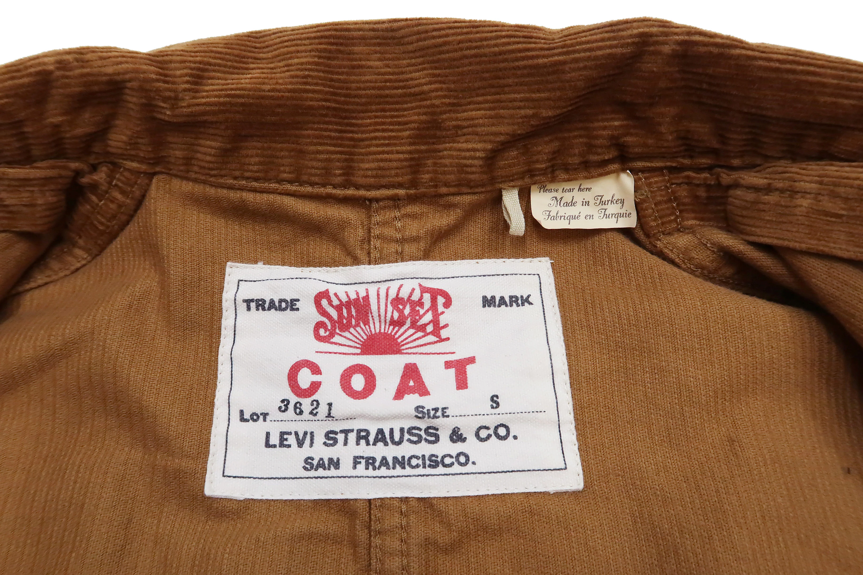 Levi's Sunset Coat 71964 Men's Casual Corduroy Blazer Sack Jacket Levis Levi Strauss 71964-0010 719640010 Brown - Image 11