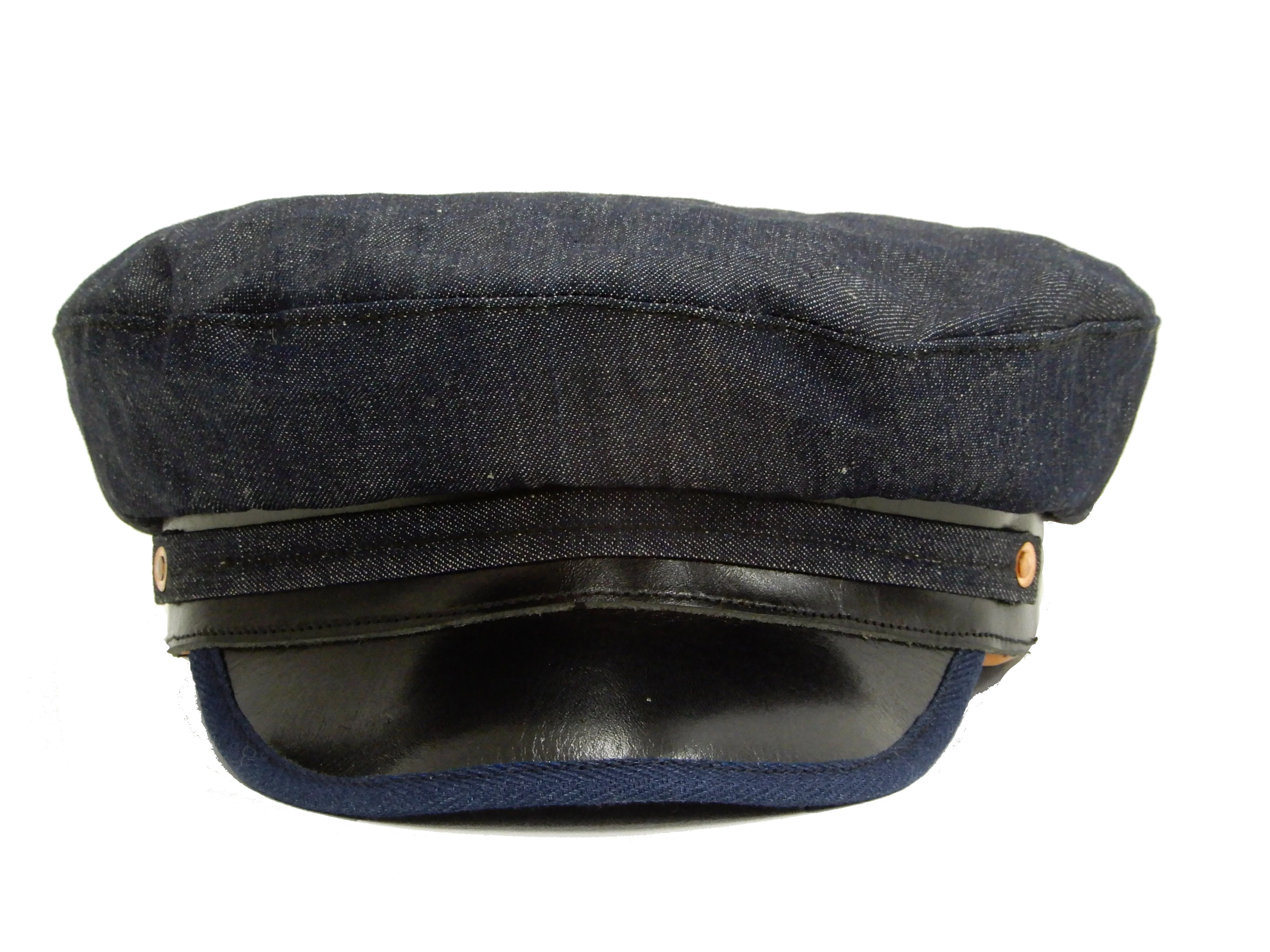 Mister Freedom Sugar Cane ROADSTEADER Cap Men's Denim Nautical Hat SC02566 - Image 4