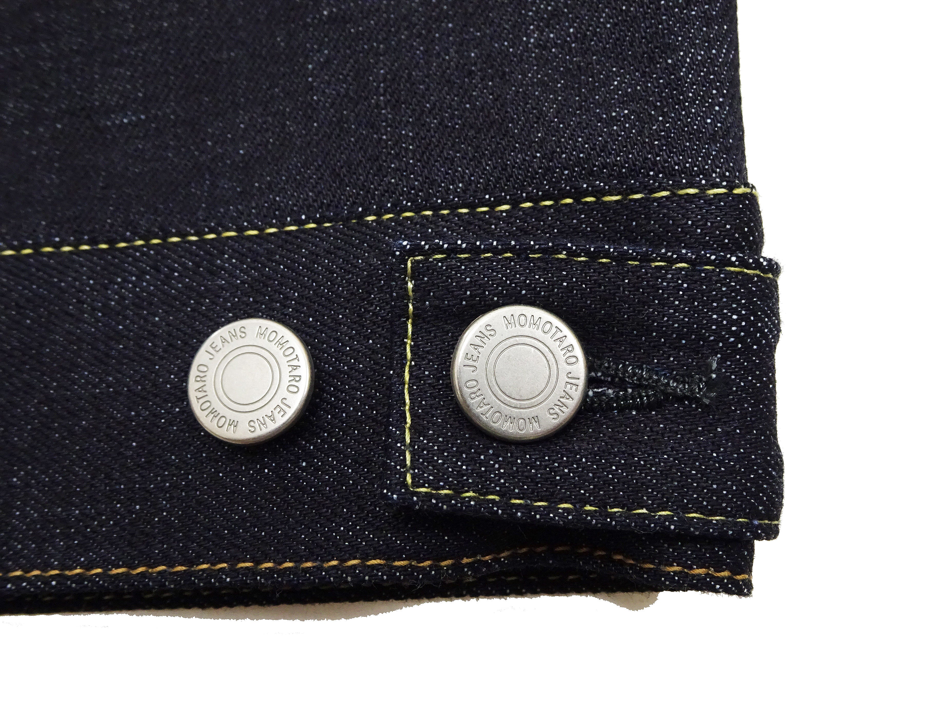 Momotaro Jeans Denim Jacket #002 Men's 1953 Type 2 Style 14.7oz. Zimbabwean Cotton Deep Indigo Denim Jean Jacket MMGJ0002 Sanforized, Unwashed Finish - Image 13