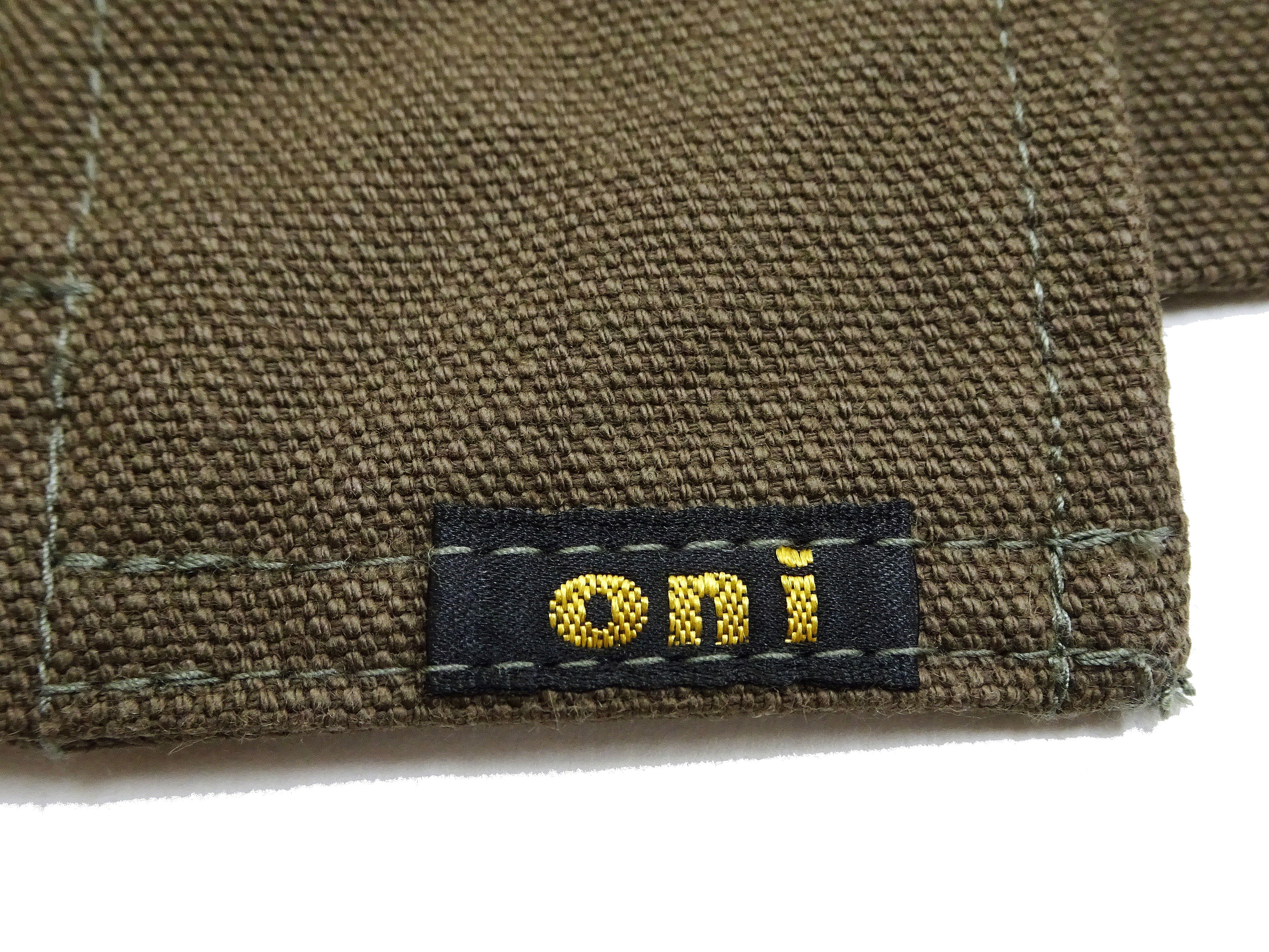 Oni Denim Chore Coat ONI-03100-HOX Men's Casual Modern-Fit Sulfur-Dyed Cotton Slub Oxford Weave Work Jacket Olive-Green One-Wash - Image 16