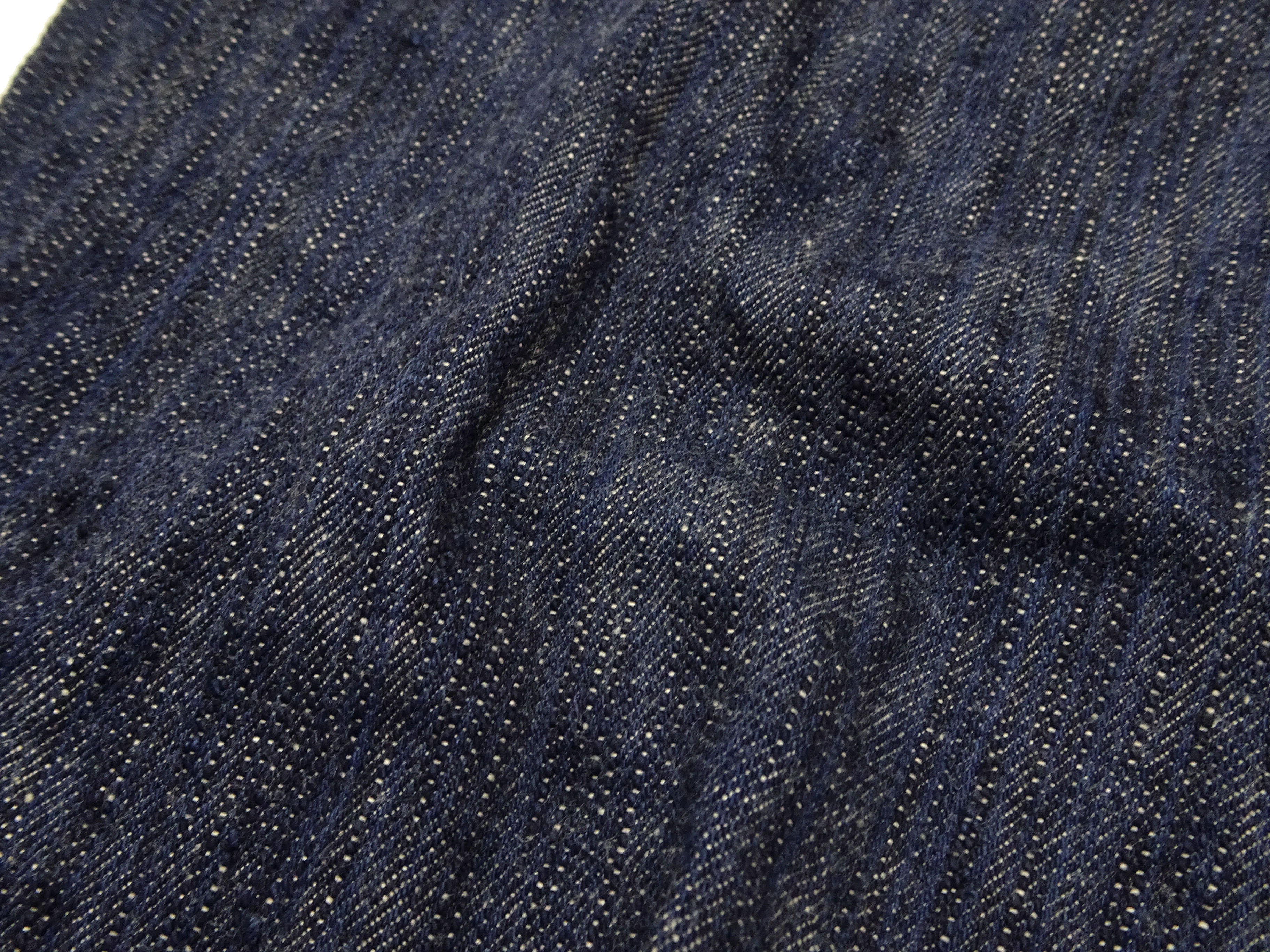 ONI Denim Men's 16oz Natural Indigo Selvedge Jeans - Regular Straight Fit, Button Fly, Made in Japan (ONI270-Onikase) - Image 6