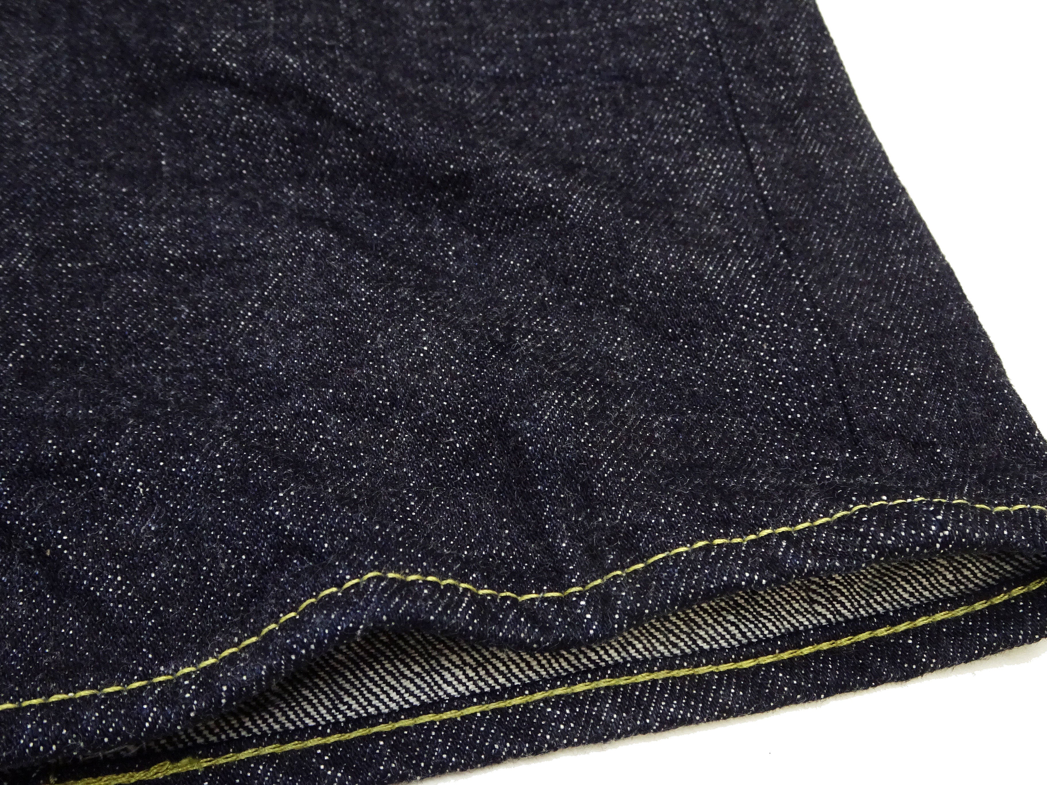 ONI Denim Relaxed Straight Jeans 200 Men's Button-Fly High-Rise 15oz. Low-Tension Selvedge Denim Indigo Jean Pants ONI-200 - Image 18