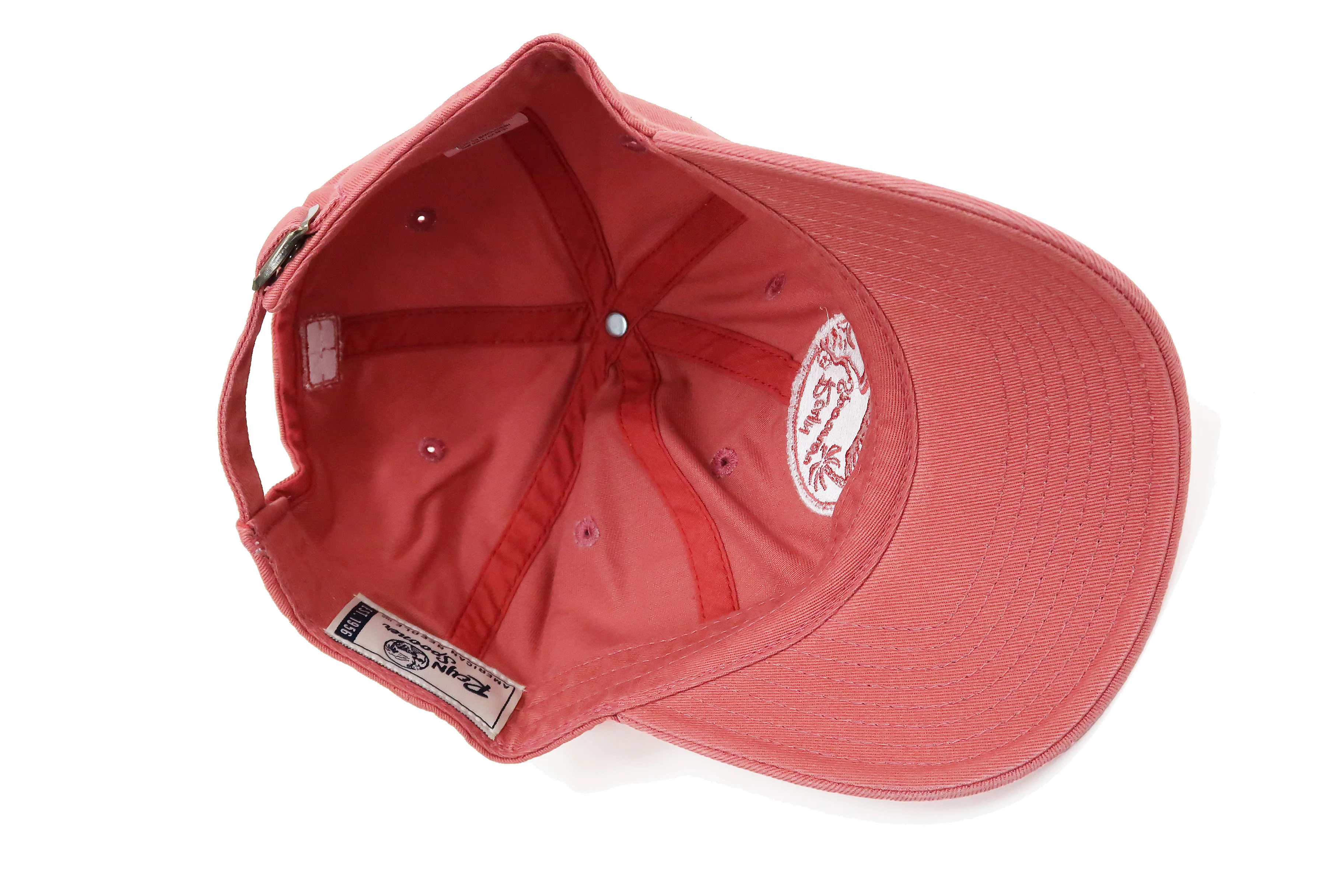Reyn Spooner Cap THE MAUKA HAT Men's Classic Cotton Twill Hat with Embroidered Patch A000150221 502-A0001 Red - Image 6