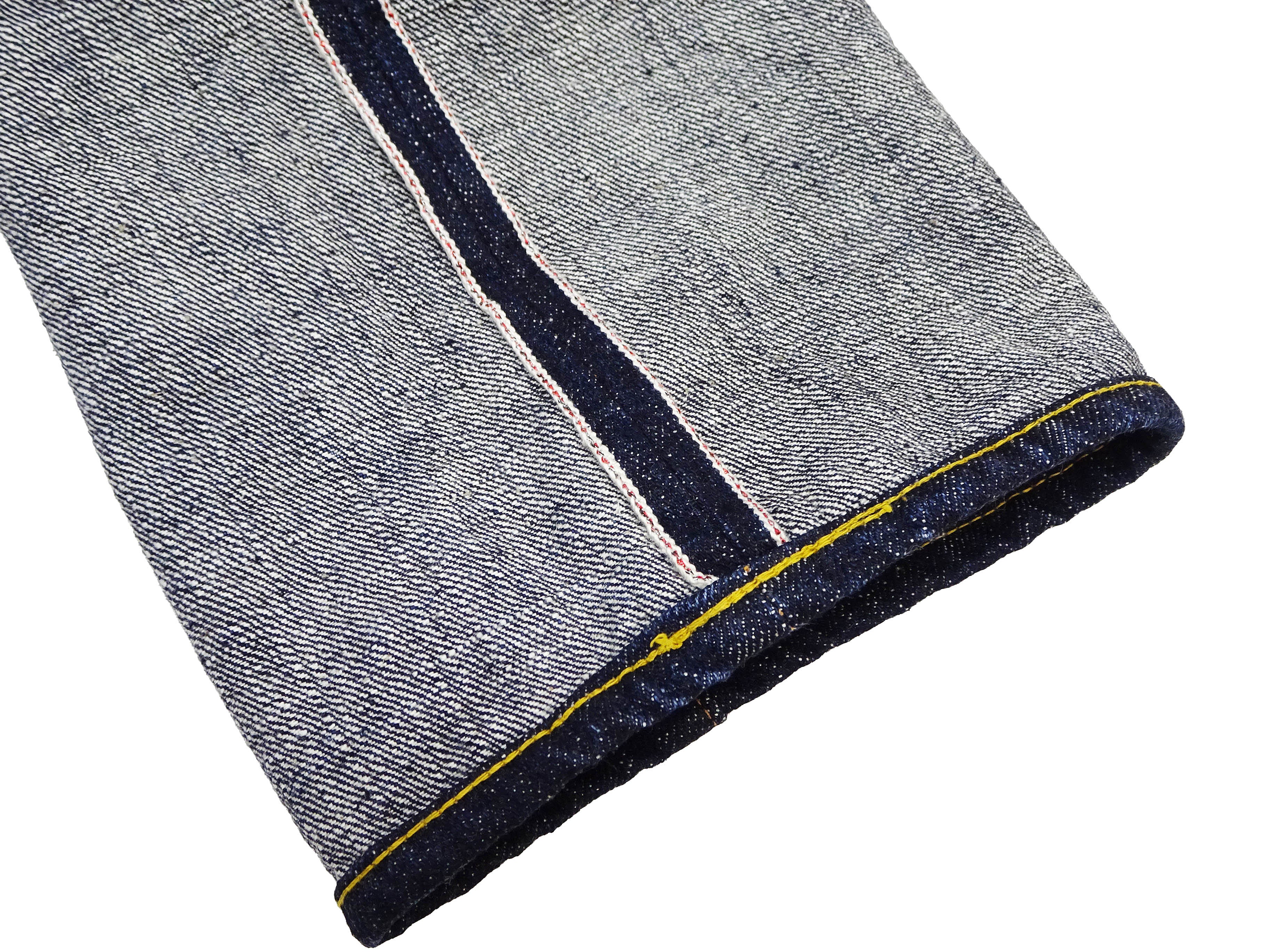 Samurai Jeans S5000VXII Men's Straight-Leg with Slightly Slim-Fit 17oz. Japanese Denim Pants One-Washed - Image 13