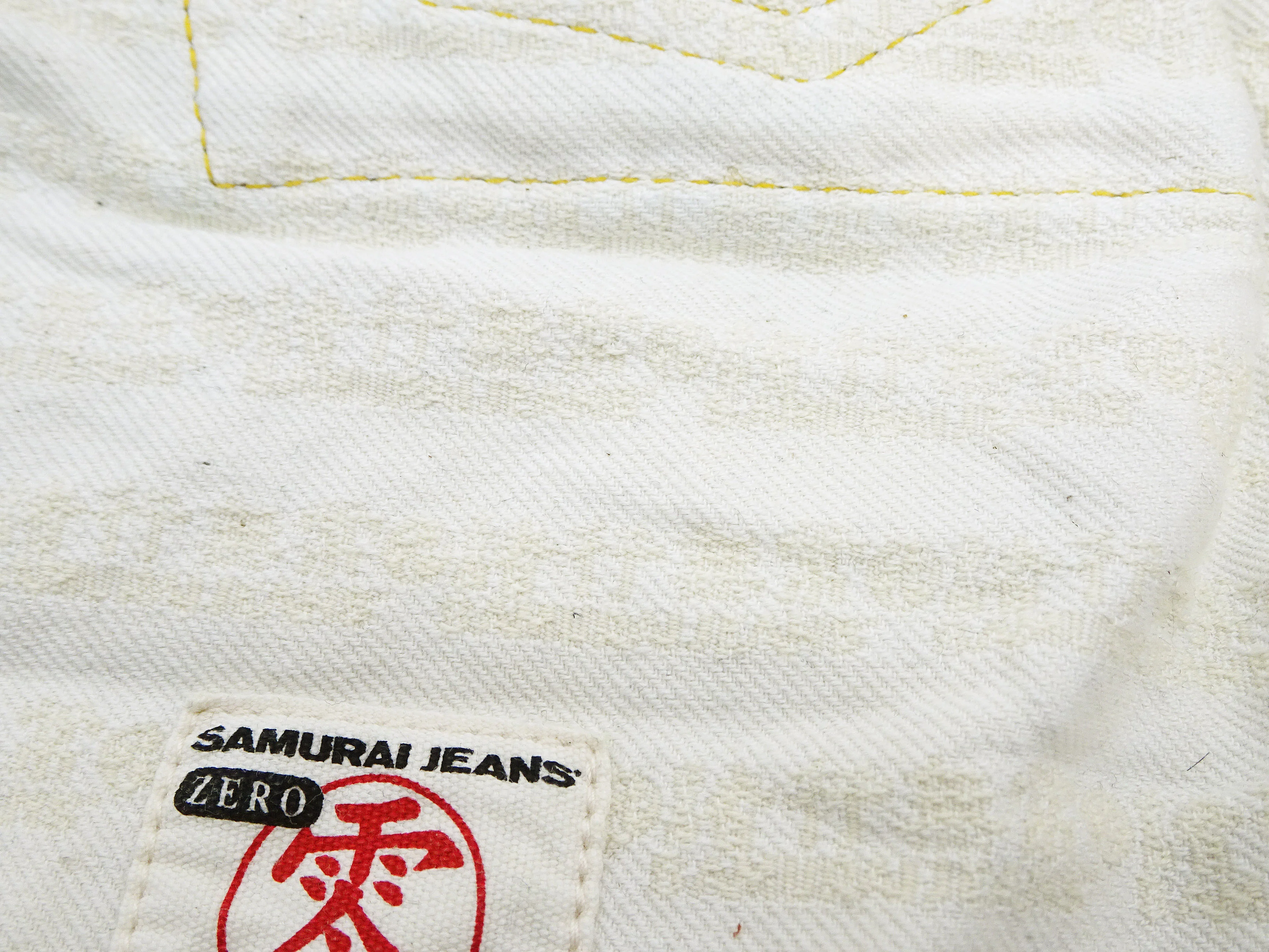 Samurai Jeans S5000VXII Men's Straight-Leg with Slightly Slim-Fit 17oz. Japanese Denim Pants One-Washed - Image 20
