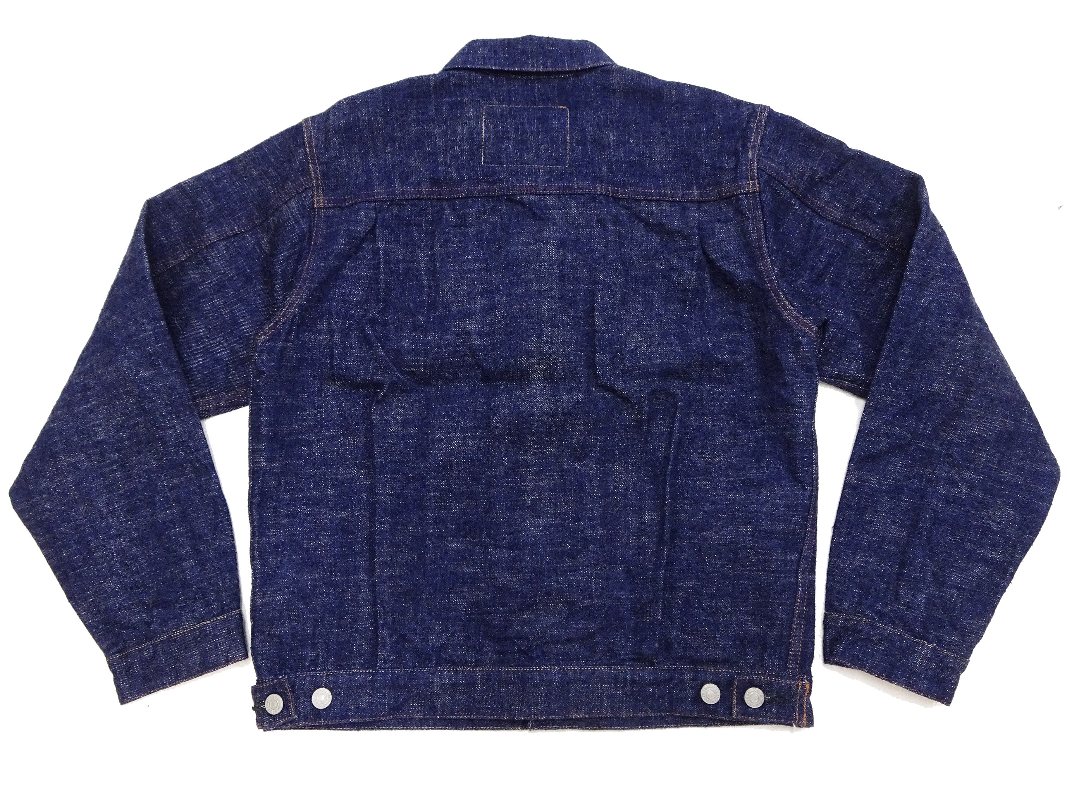Studio D'artisan Denim Jacket SP-107 Men's 1953 Type 2 Style Indigo Slub Denim Jean Jacket SP-107 One-Wash - Image 15