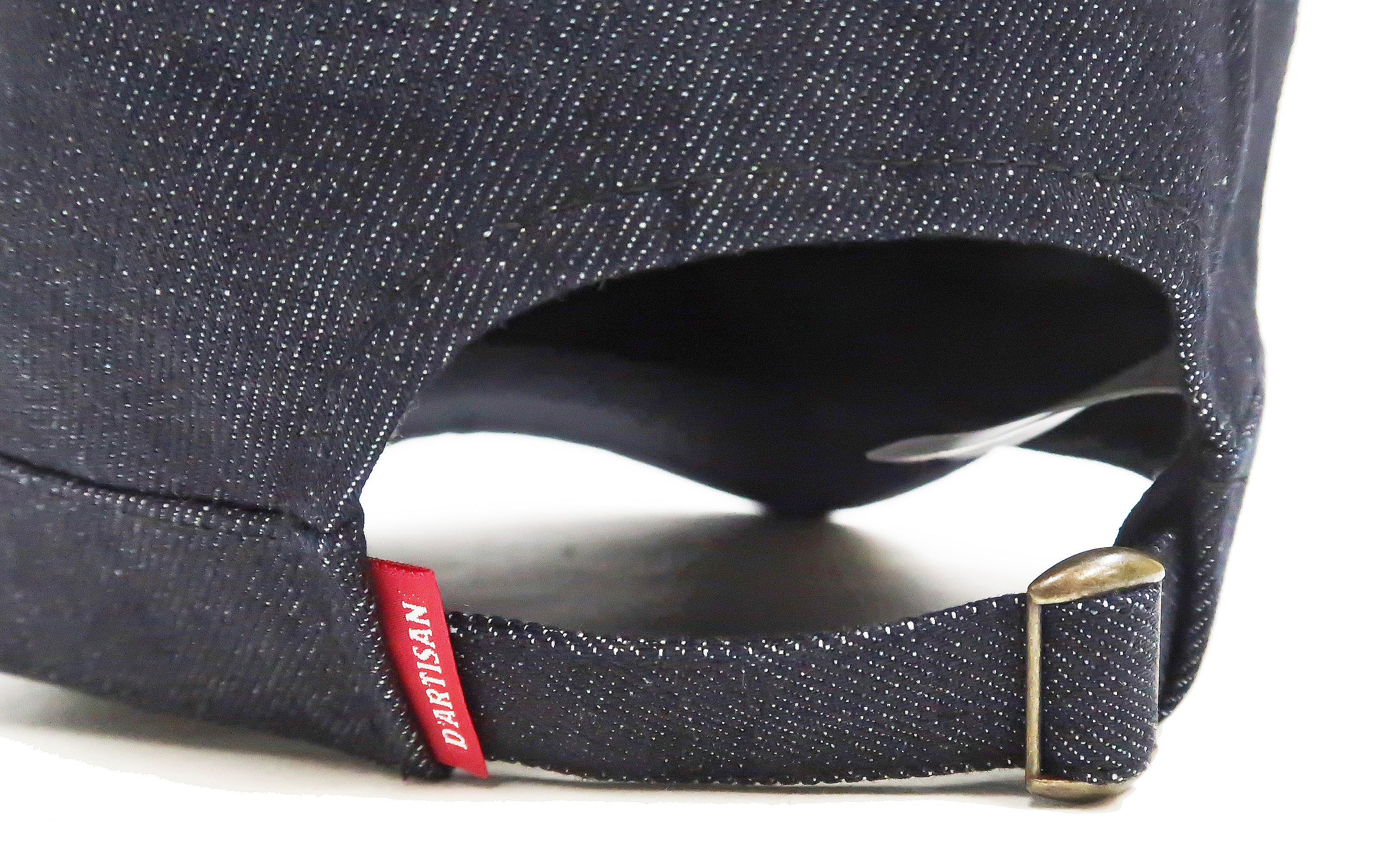Studio D'artisan Denim Work Cap Men's Adjustable Flat Top Railroad Engineer Hat D7222 - Image 7