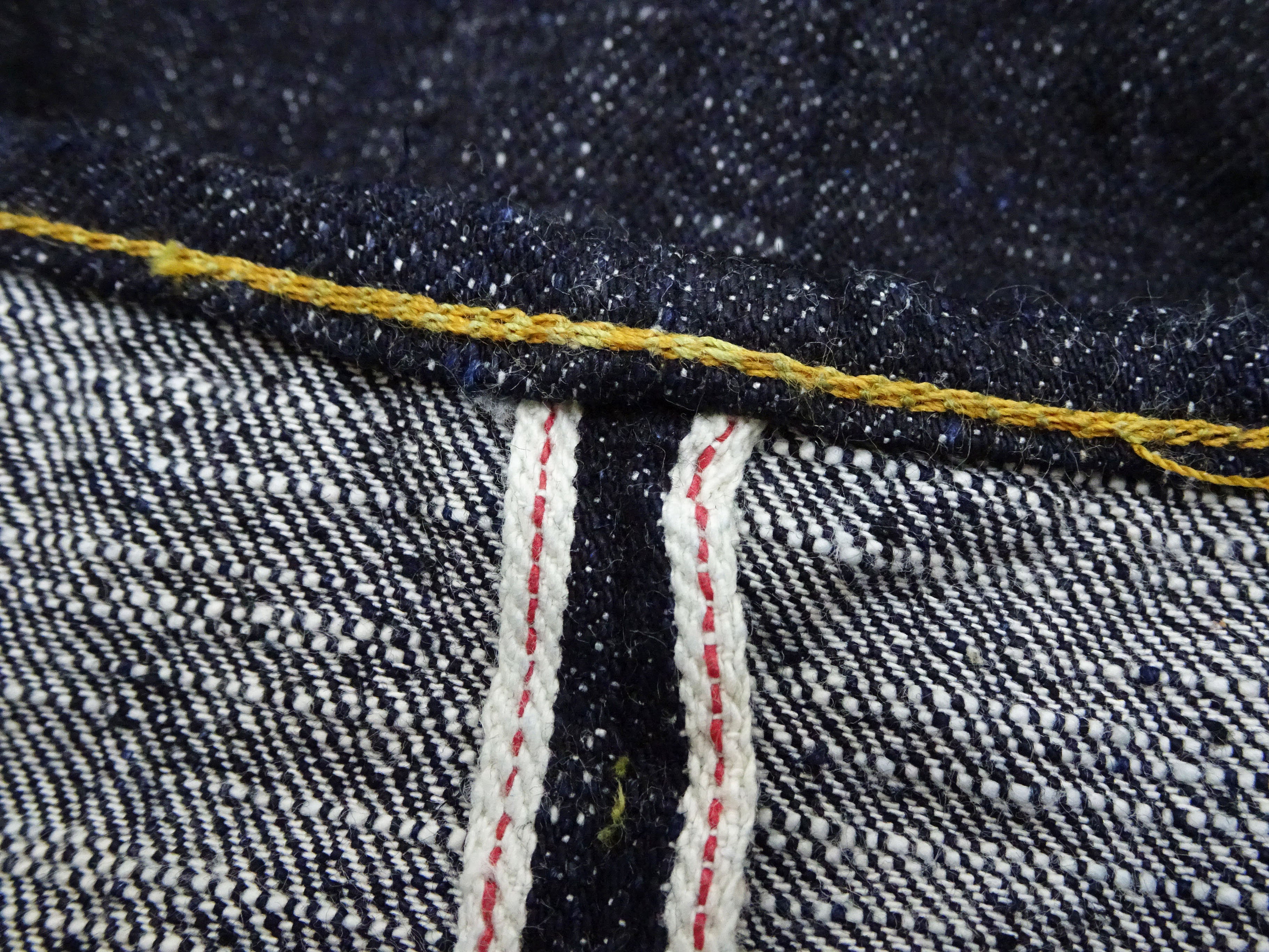 Studio D'Artisan GL3 Tapered jeans SD-1008 - Men's Relaxed Tapered fit, GL-3 15oz Japanese Selvedge Denim, One-Wash Indigo - Image 15