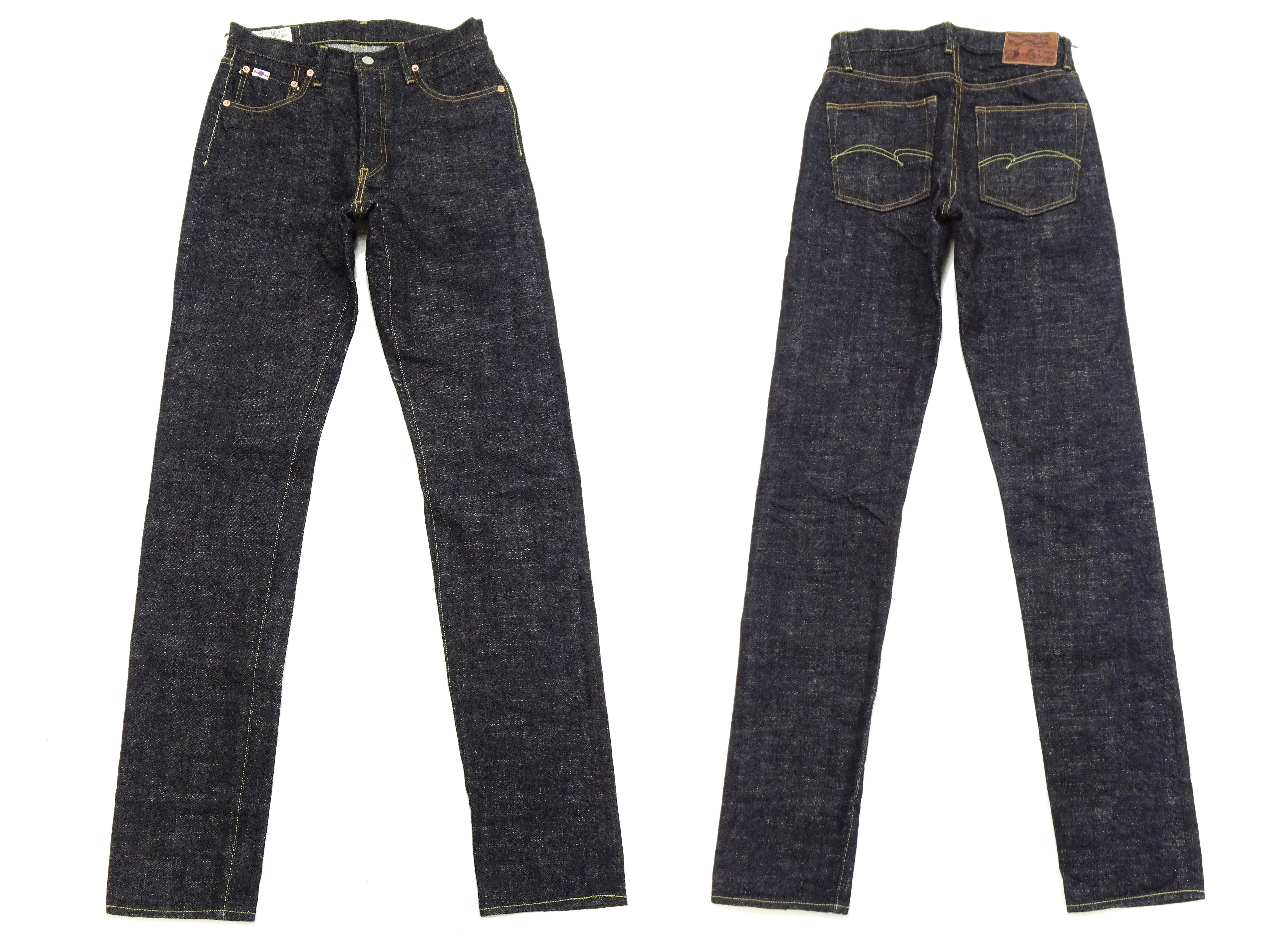 Studio D'Artisan GL3 Tapered jeans SD-1008 - Men's Relaxed Tapered fit, GL-3 15oz Japanese Selvedge Denim, One-Wash Indigo - Image 6