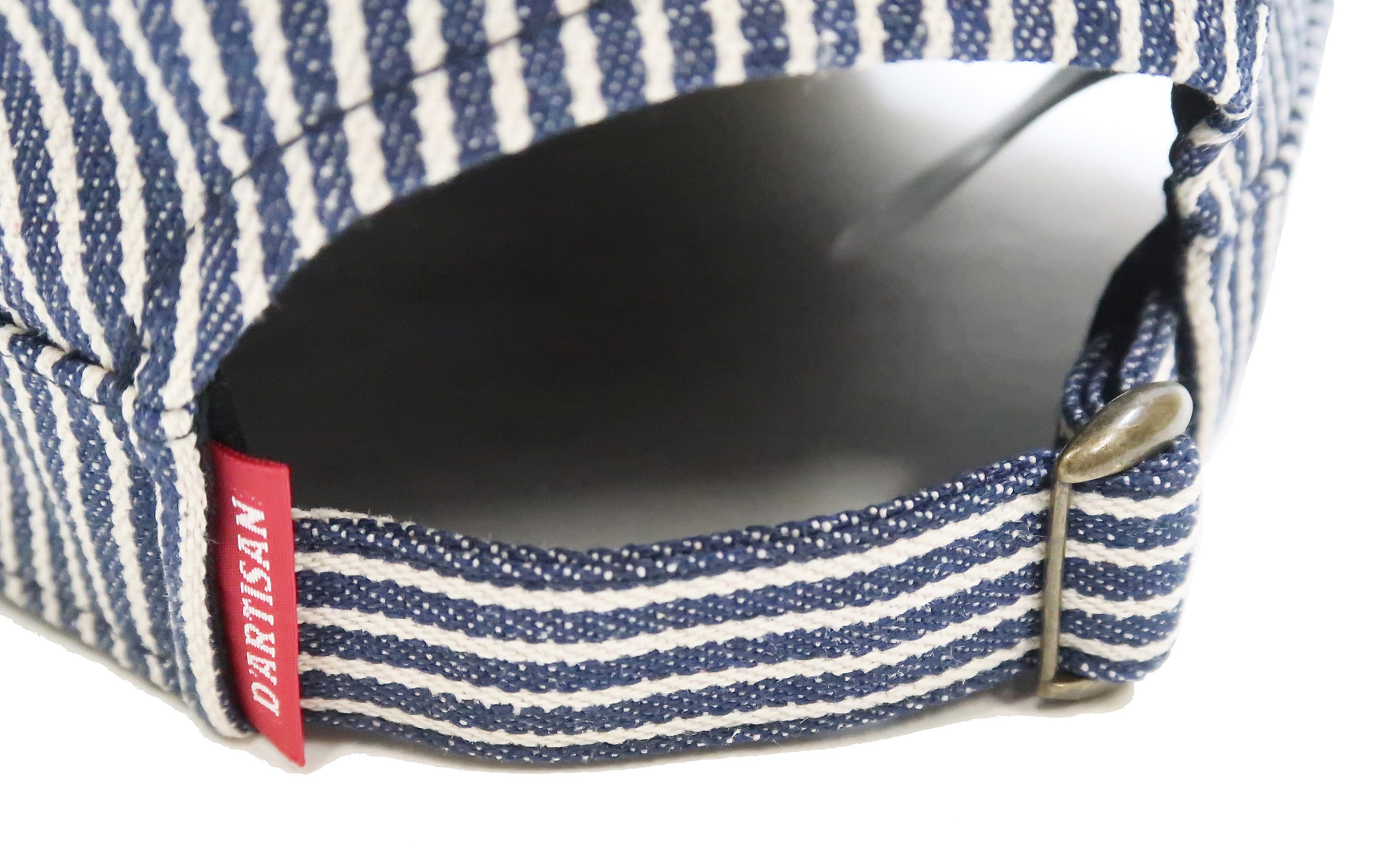 Studio D'artisan Hickory Work Cap Men's Adjustable Flat Top Railroad Engineer Hat 7222H - Image 7