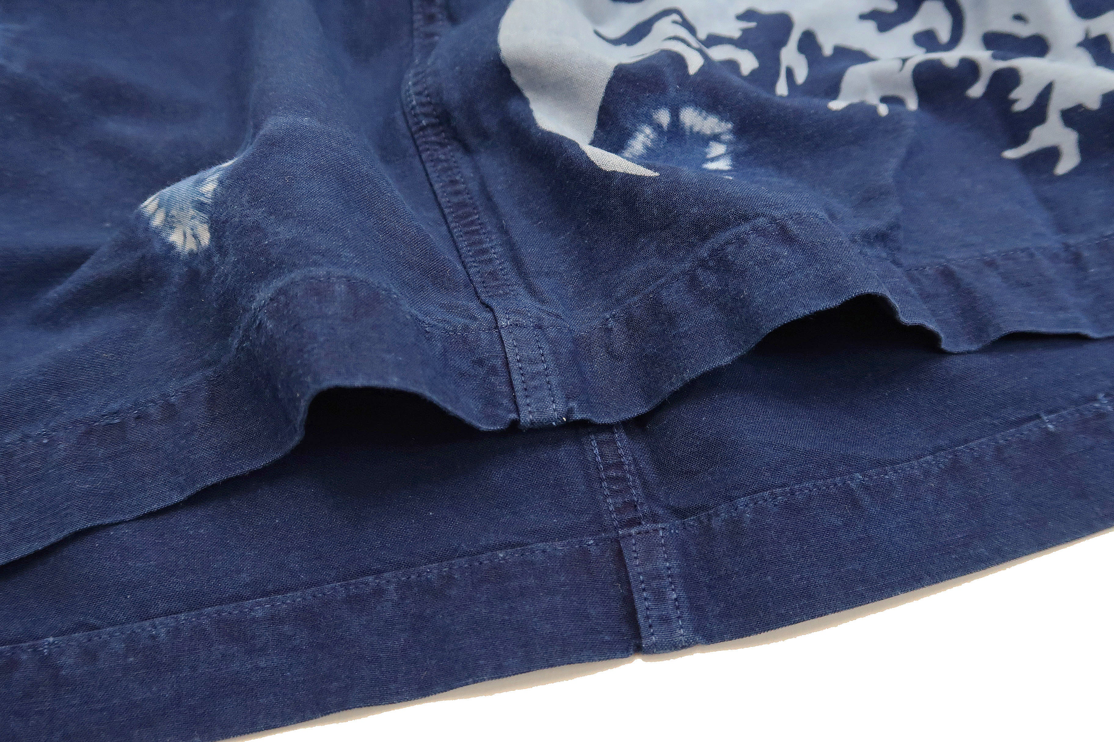 Studio D'artisan Indigo Short Sleeve Button-Up Shirt Men's Japanese Art Casual Shirt 5668 - Image 10
