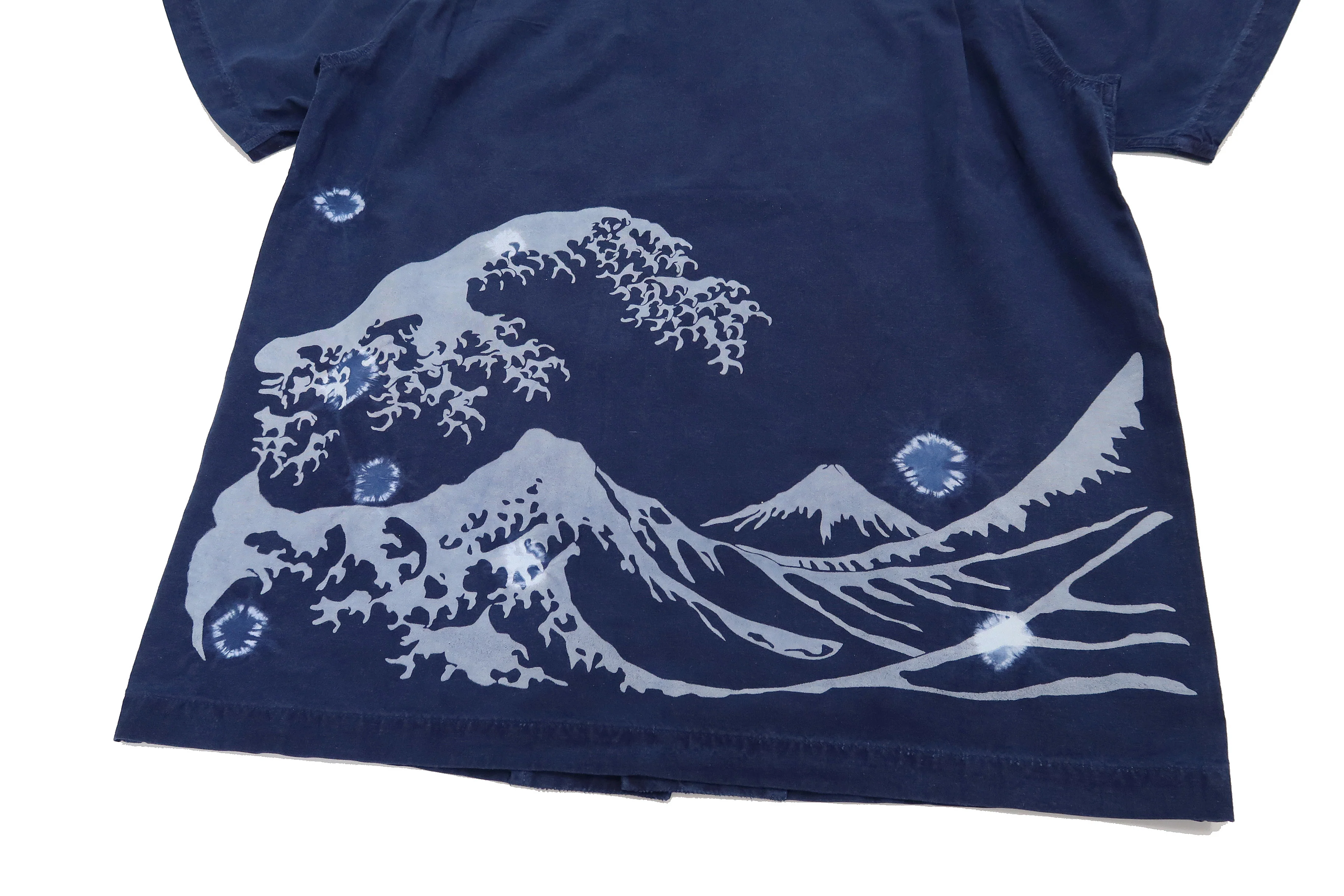 Studio D'artisan Indigo Short Sleeve Button-Up Shirt Men's Japanese Art Casual Shirt 5668 - Image 13