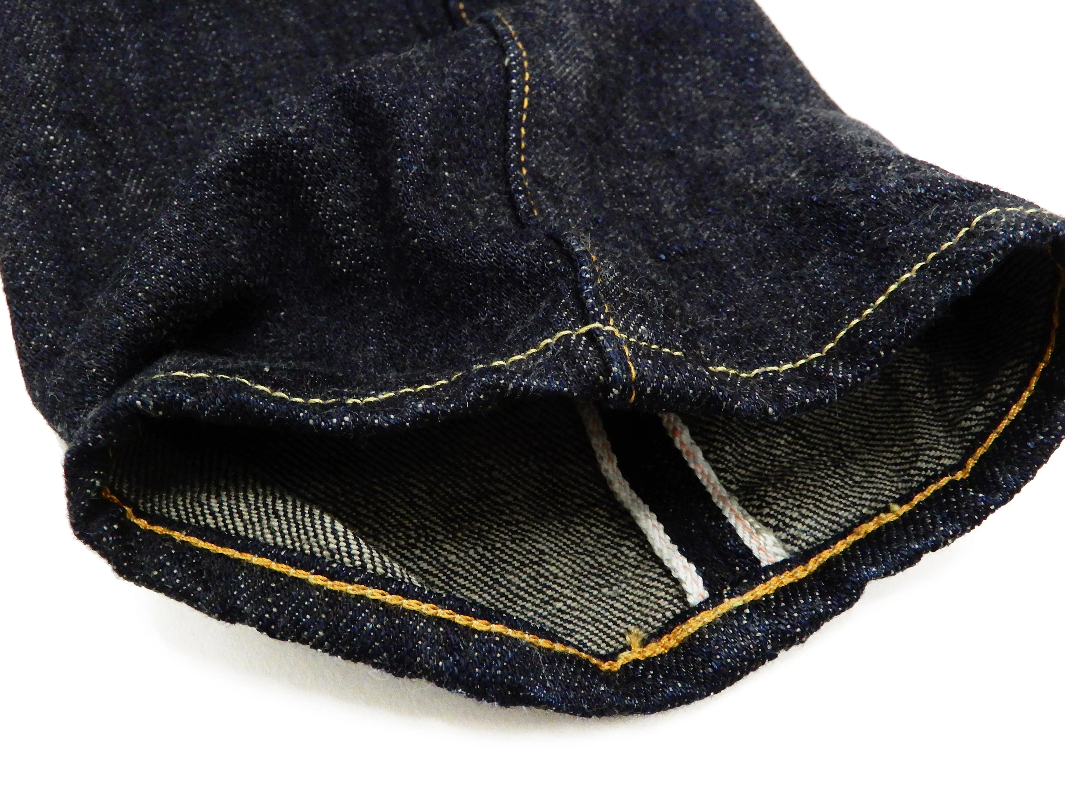 Studio D'artisan Jeans Men's Relaxed Tapered Fit G3 14oz Japanese Selvedge Denim SD-908 - Image 14