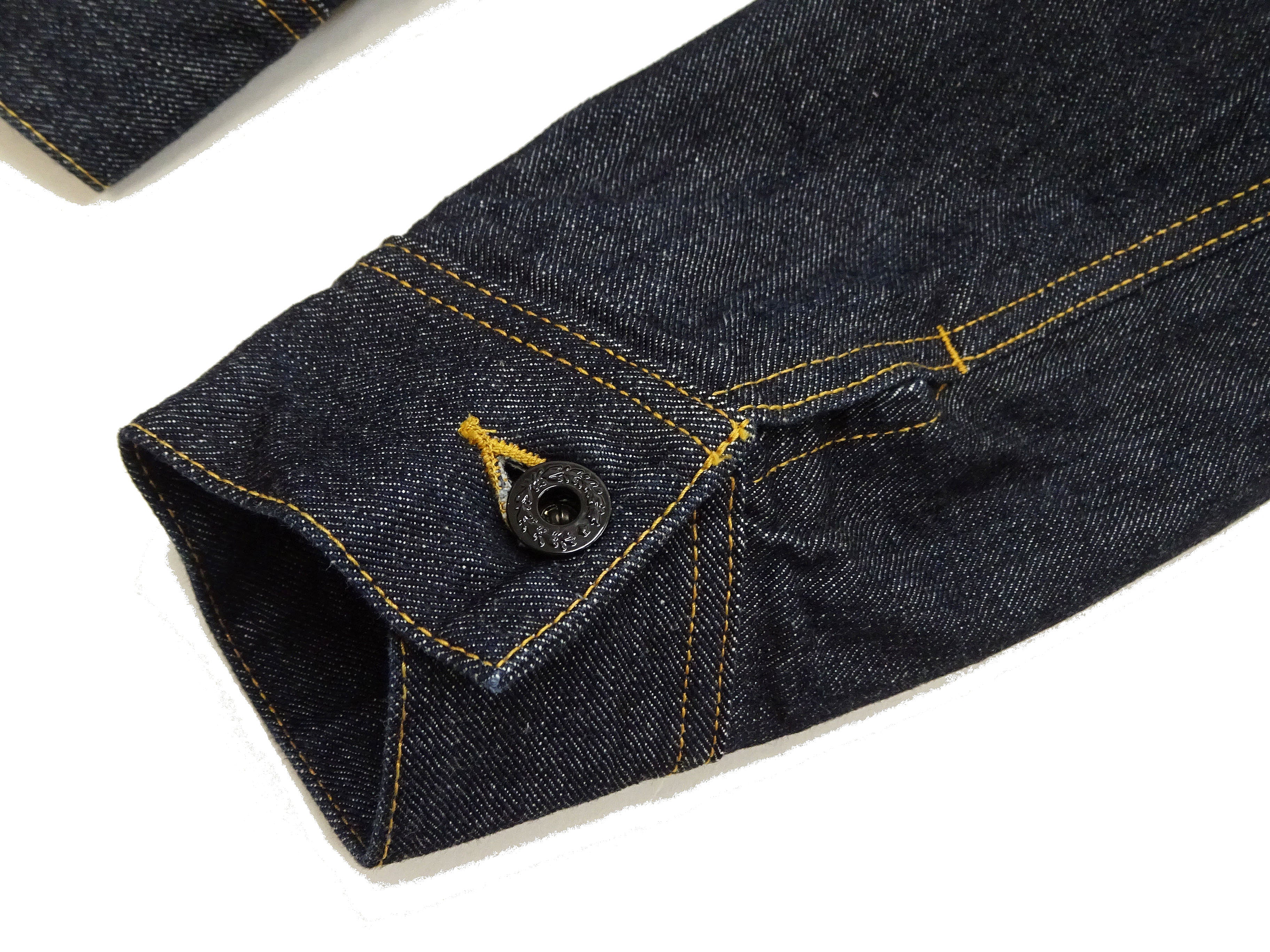 Studio D'Artisan Men's Blanket-Lined Denim Western Jacket - 14oz Left-Hand Twill, Inspired by Lee 101 Storm Rider, Modern Slim Fit, Made in Japan (SDA D4187) - Image 15