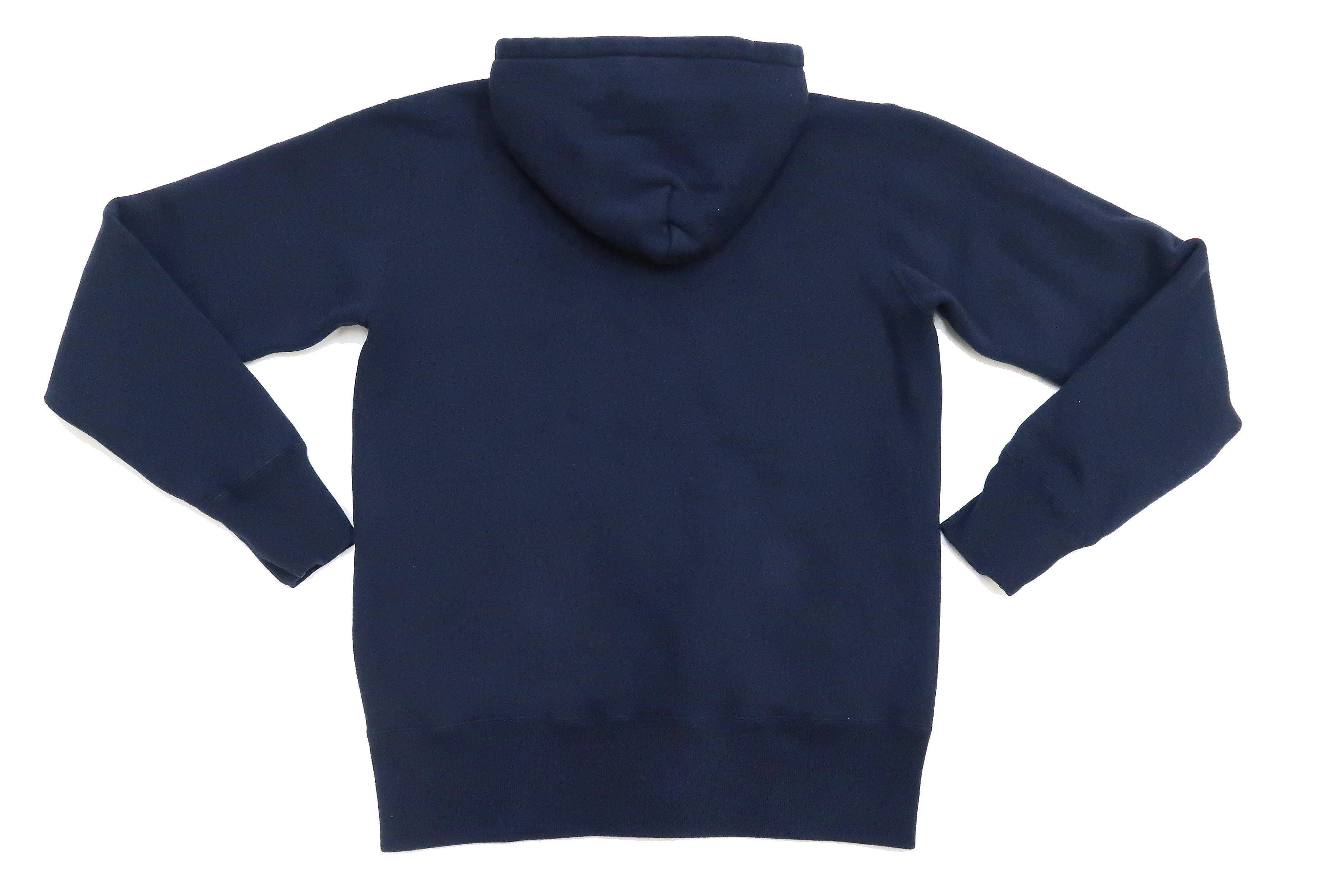 Studio D'artisan Plain Hoodie Men's Solid Zip-Up Hooded Sweatshirt 8087M Navy-Blue - Image 13