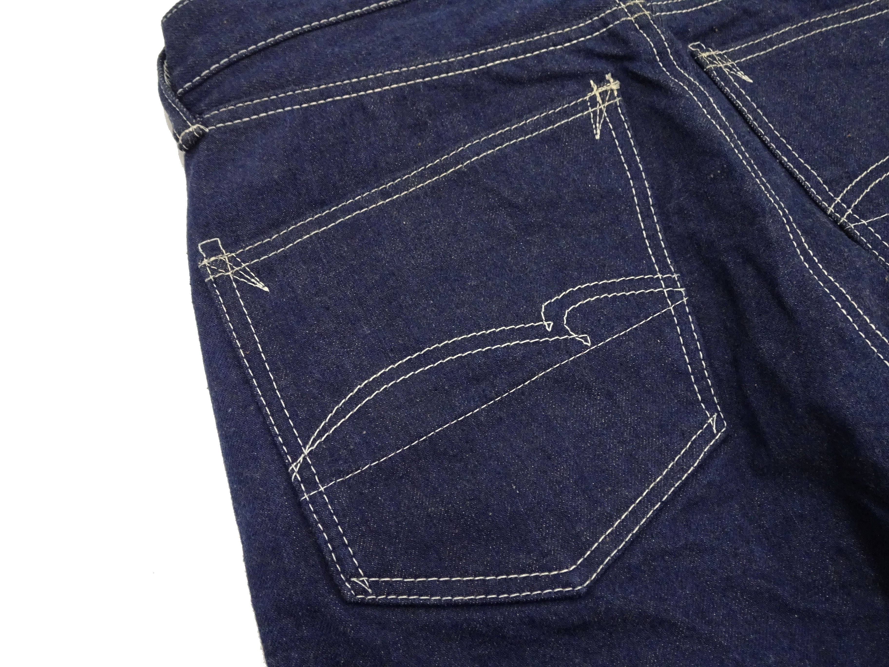 Studio D'artisan Tapered Jeans Men's 15oz. Organic Cotton Indigo Denim Jean Pants SDA SP-115 EARTH DENIM JEANS One-Wash - Image 12