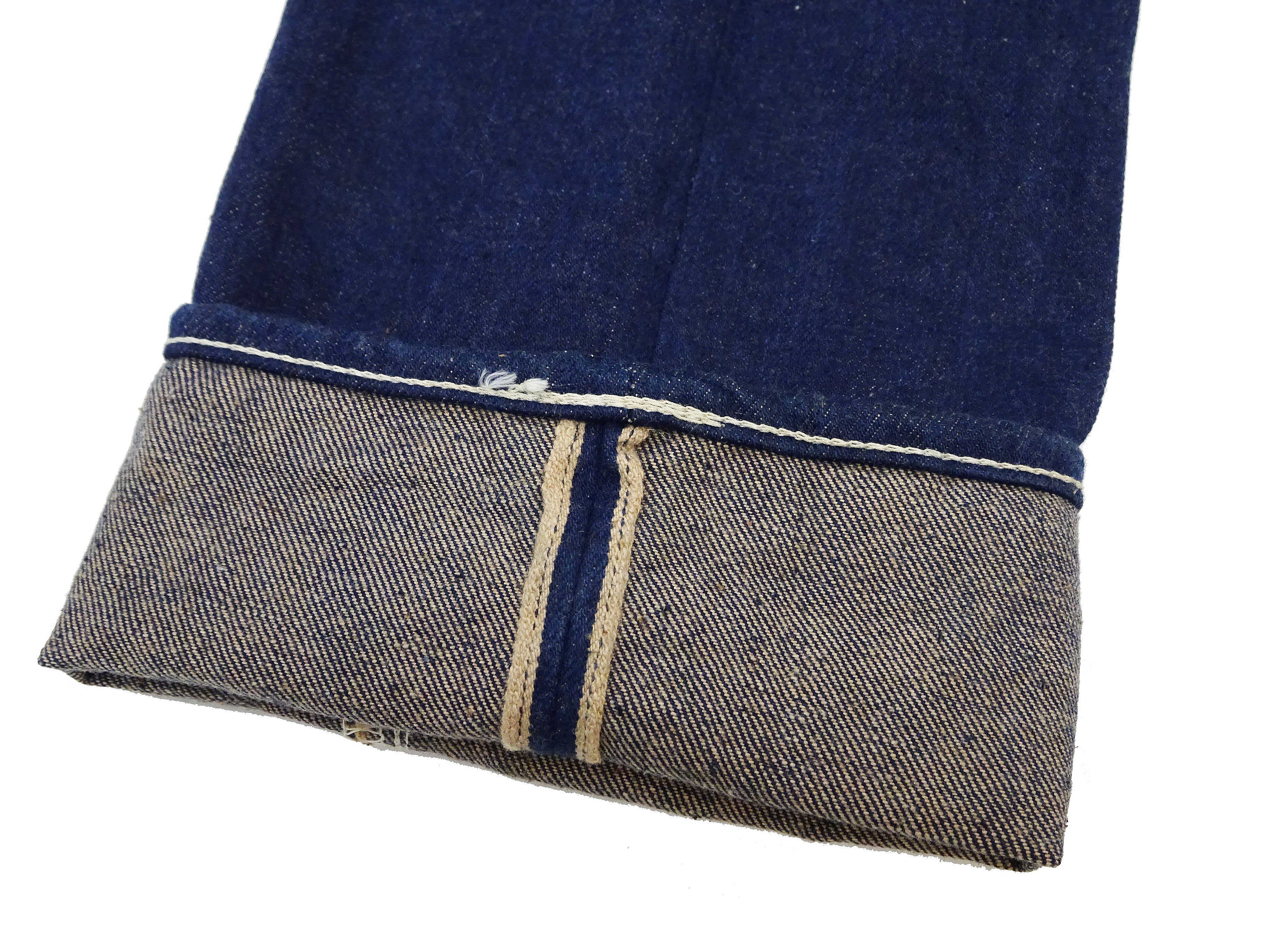Studio D'artisan Tapered Jeans Men's 15oz. Organic Cotton Indigo Denim Jean Pants SDA SP-115 EARTH DENIM JEANS One-Wash - Image 15