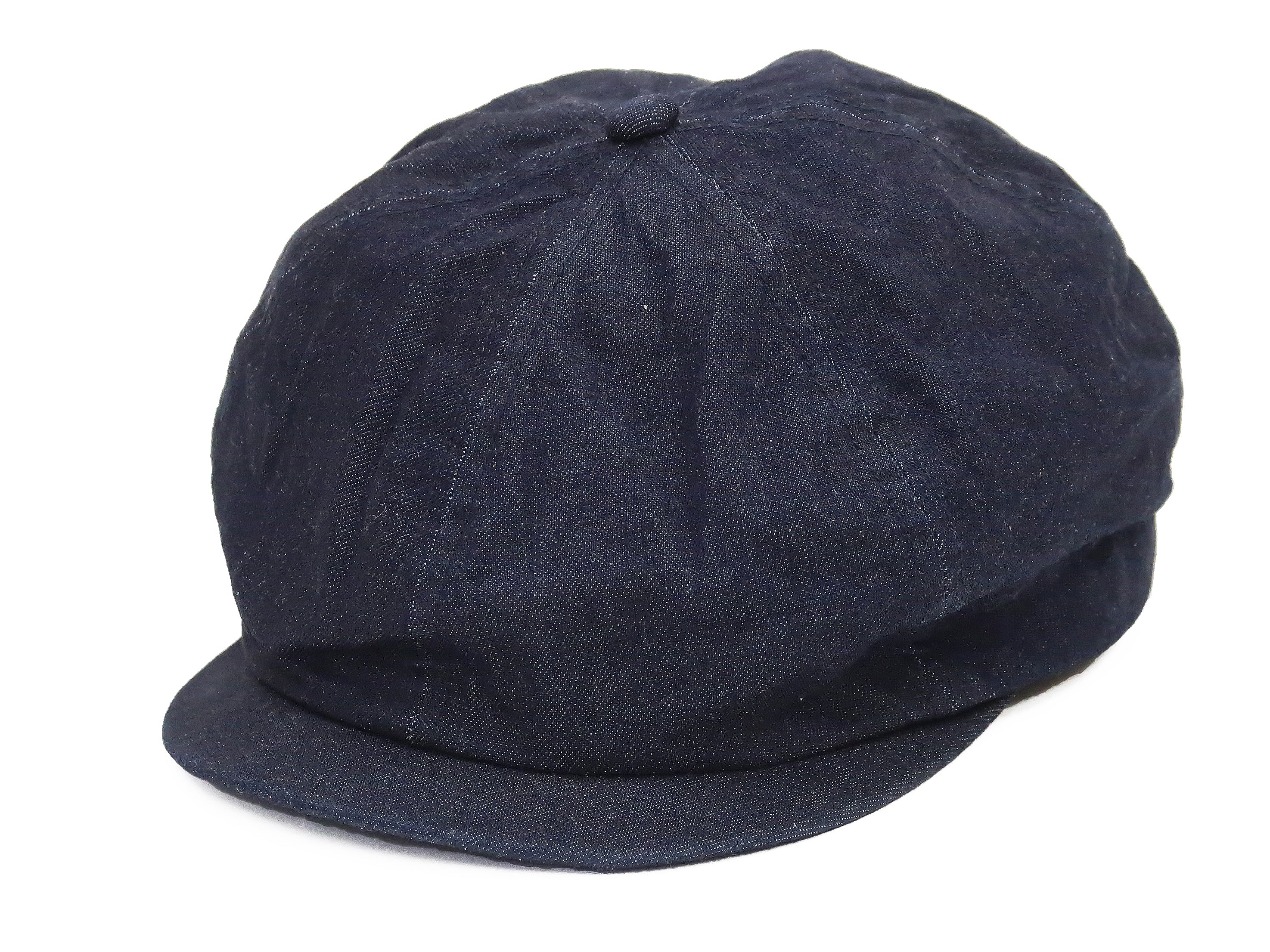 Sugar Cane Applejack Cap Men's Casual Short Brim Denim Work Hat SC02705