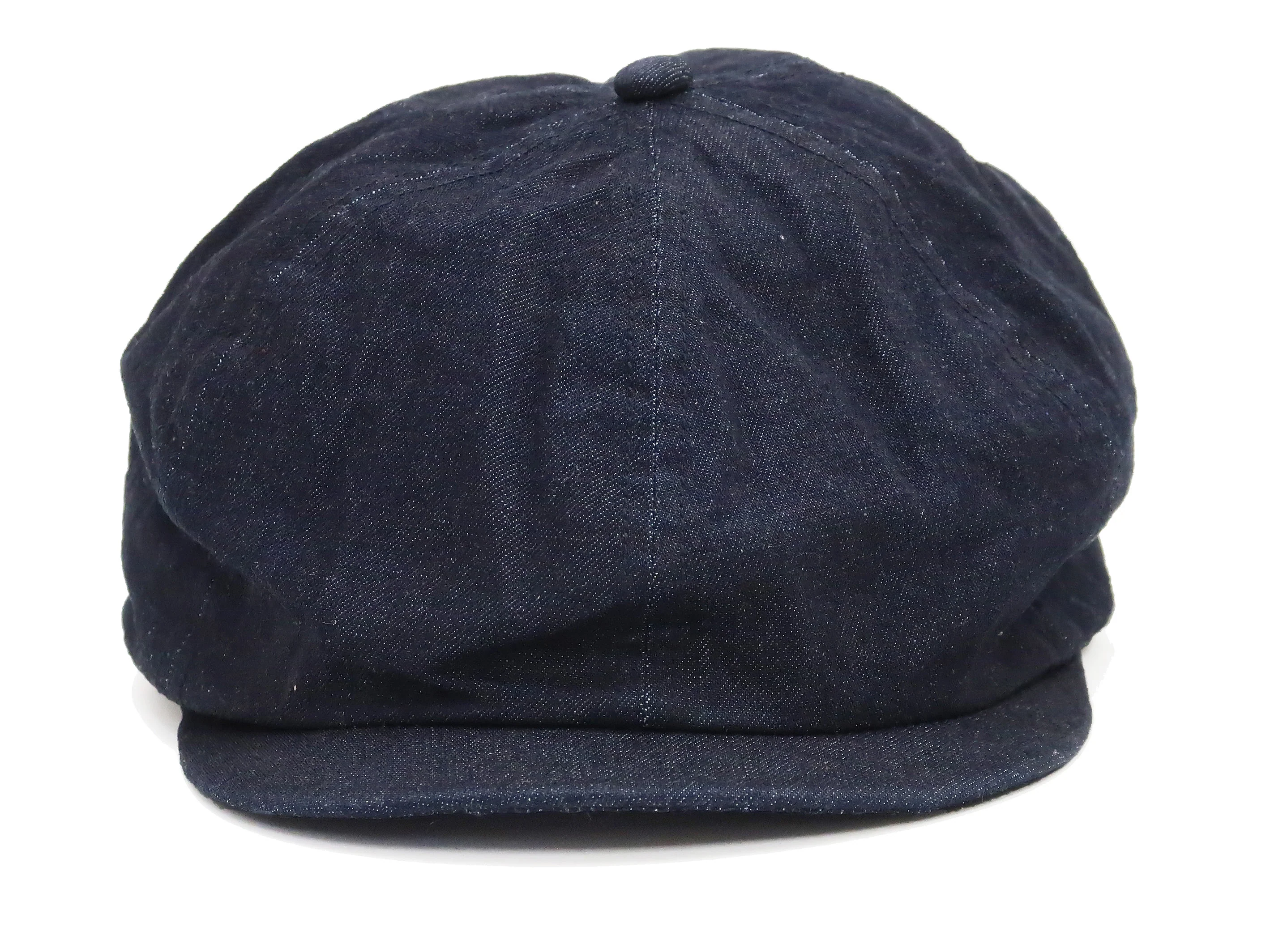 Sugar Cane Applejack Cap Men's Casual Short Brim Denim Work Hat SC02705 - Image 3