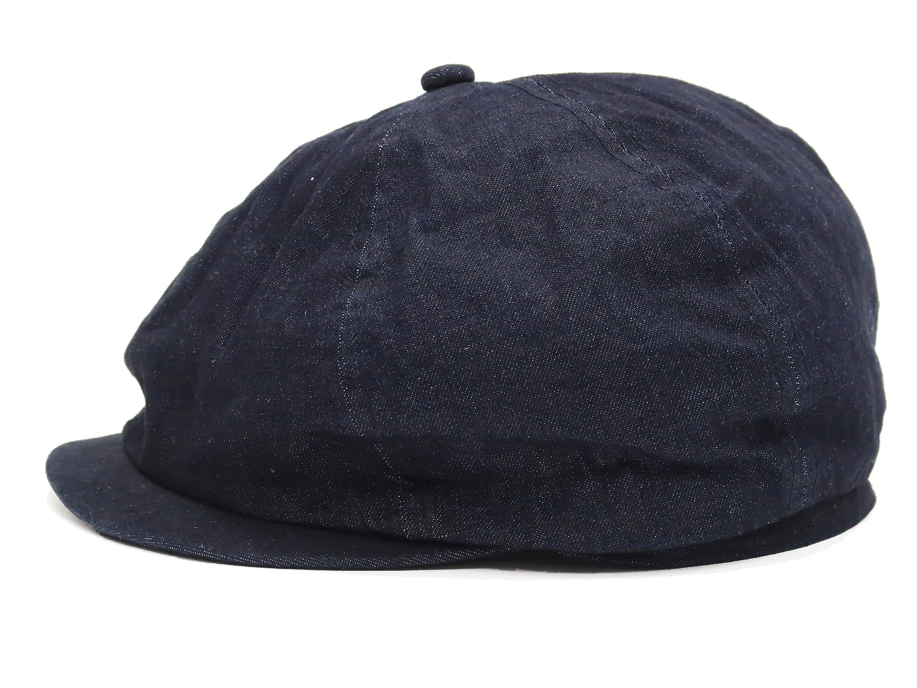 Sugar Cane Applejack Cap Men's Casual Short Brim Denim Work Hat SC02705 - Image 4