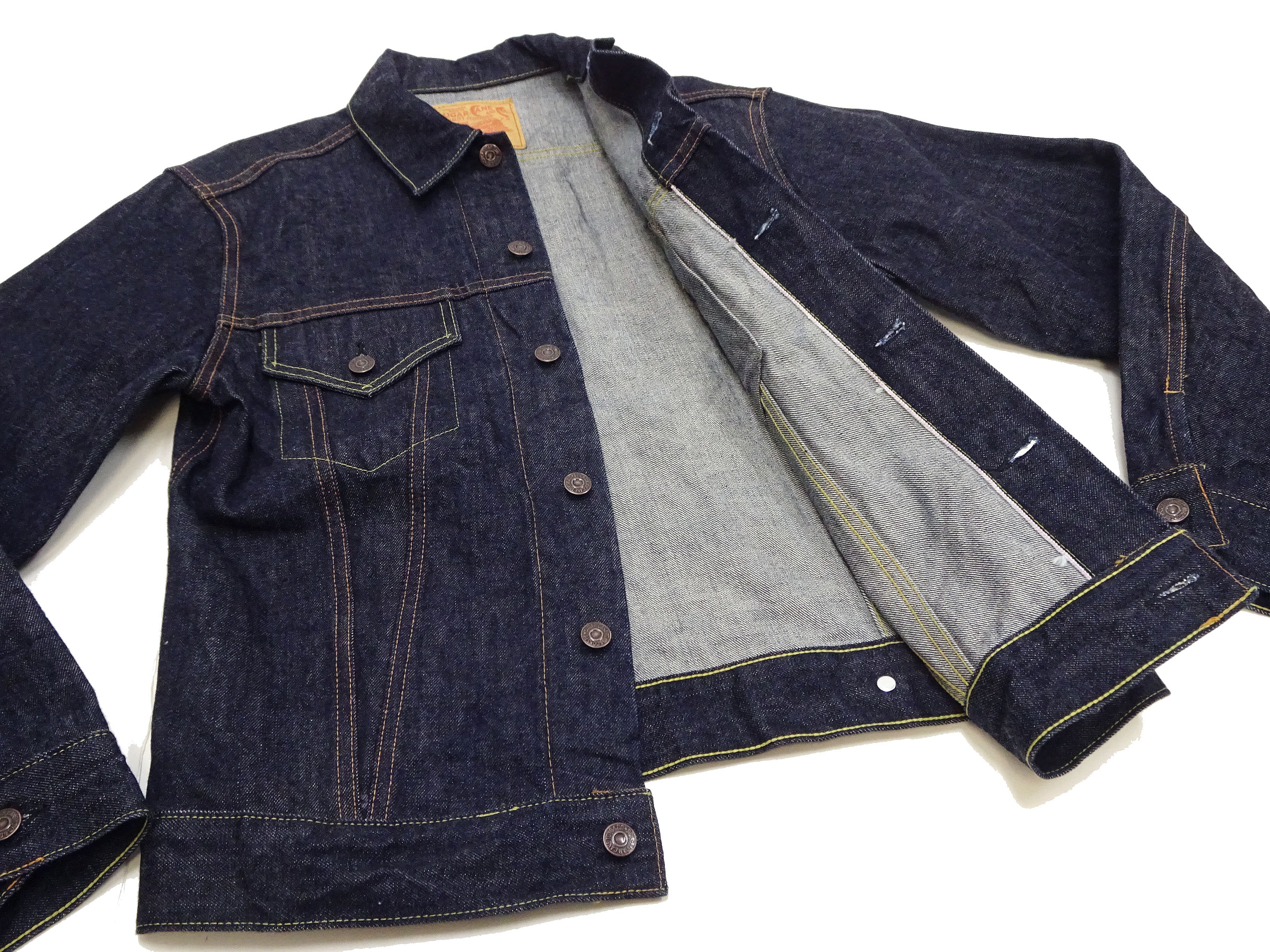 Sugar Cane Denim Jacket Men's 1962 Type 3 Style Jean Jacket SC12962 One-Wash - Image 13