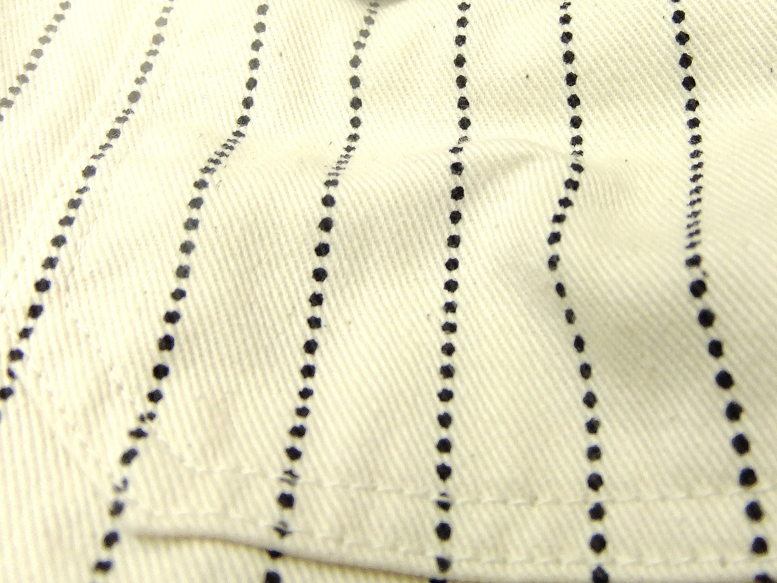 Sugar Cane Men's Ecru Colour Wabash Stripe Work Shirt Long Sleeve Shirt SC27076 - Image 12