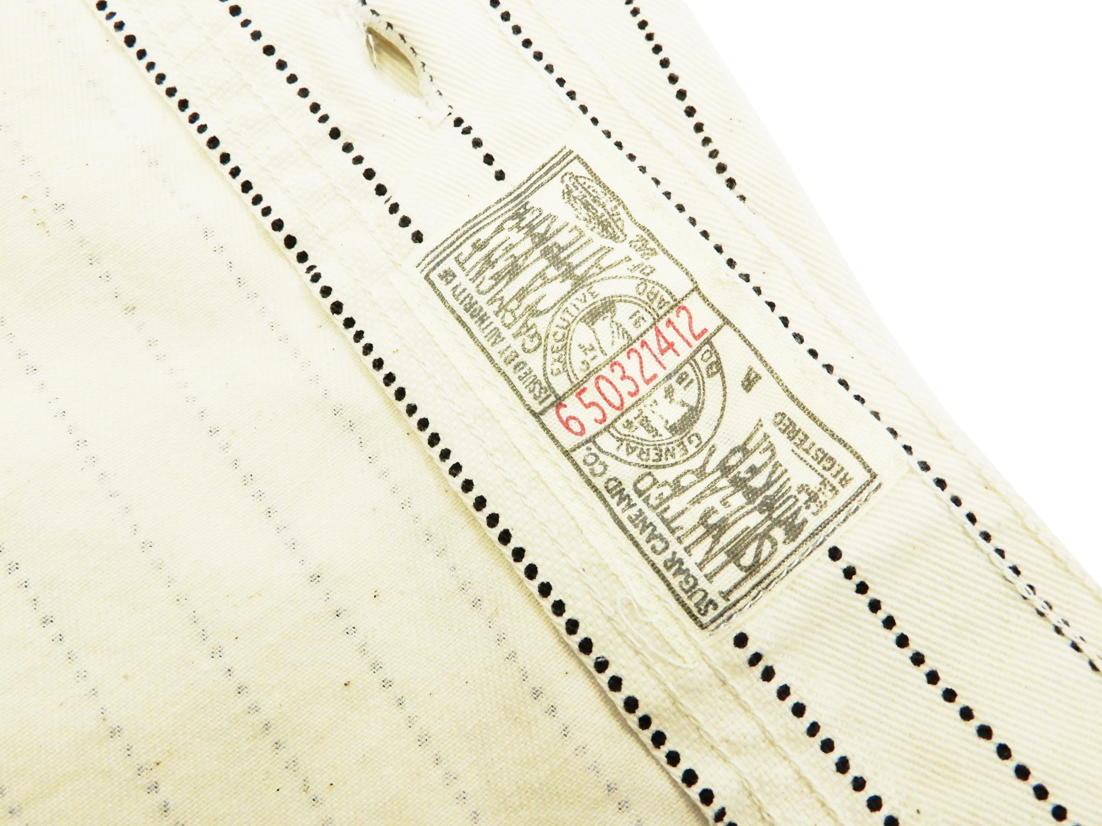 Sugar Cane Men's Ecru Colour Wabash Stripe Work Shirt Long Sleeve Shirt SC27076 - Image 8