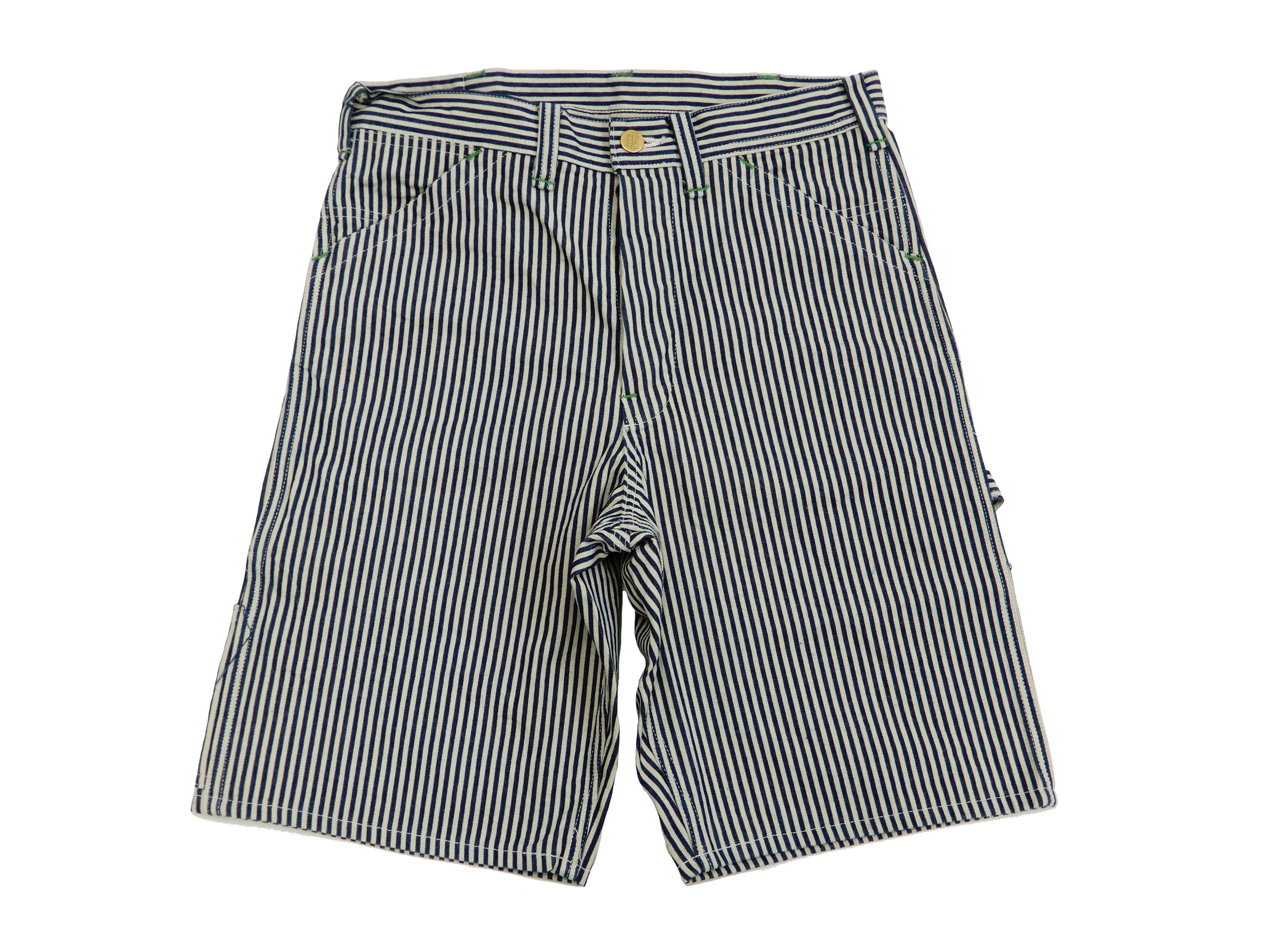 Sugar Cane Shorts Men's Casual Stylish 11 Oz. Hickory Stripe Painters Shorts SC51842 - Image 4