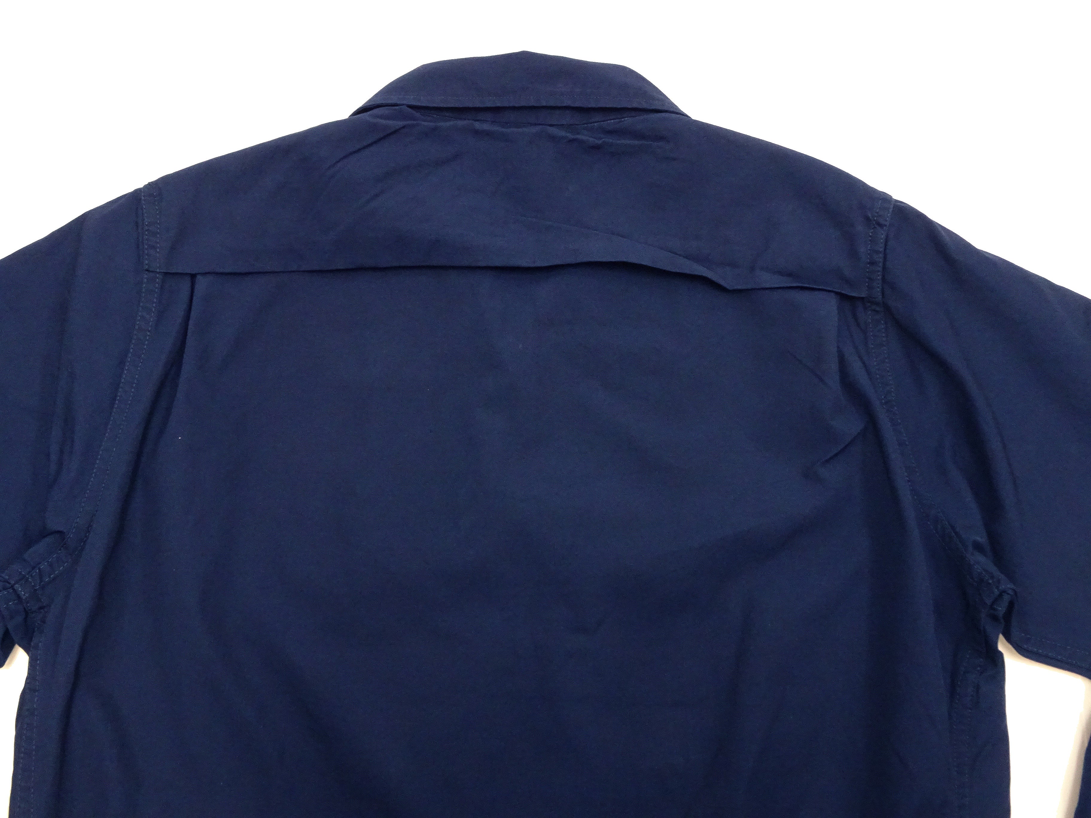 Sugar Cane Sports Jacket Men's Casual 1950s Style Lightweight Unlined Cotton Windbreaker SC15616 128 Navy-Blue - Image 15