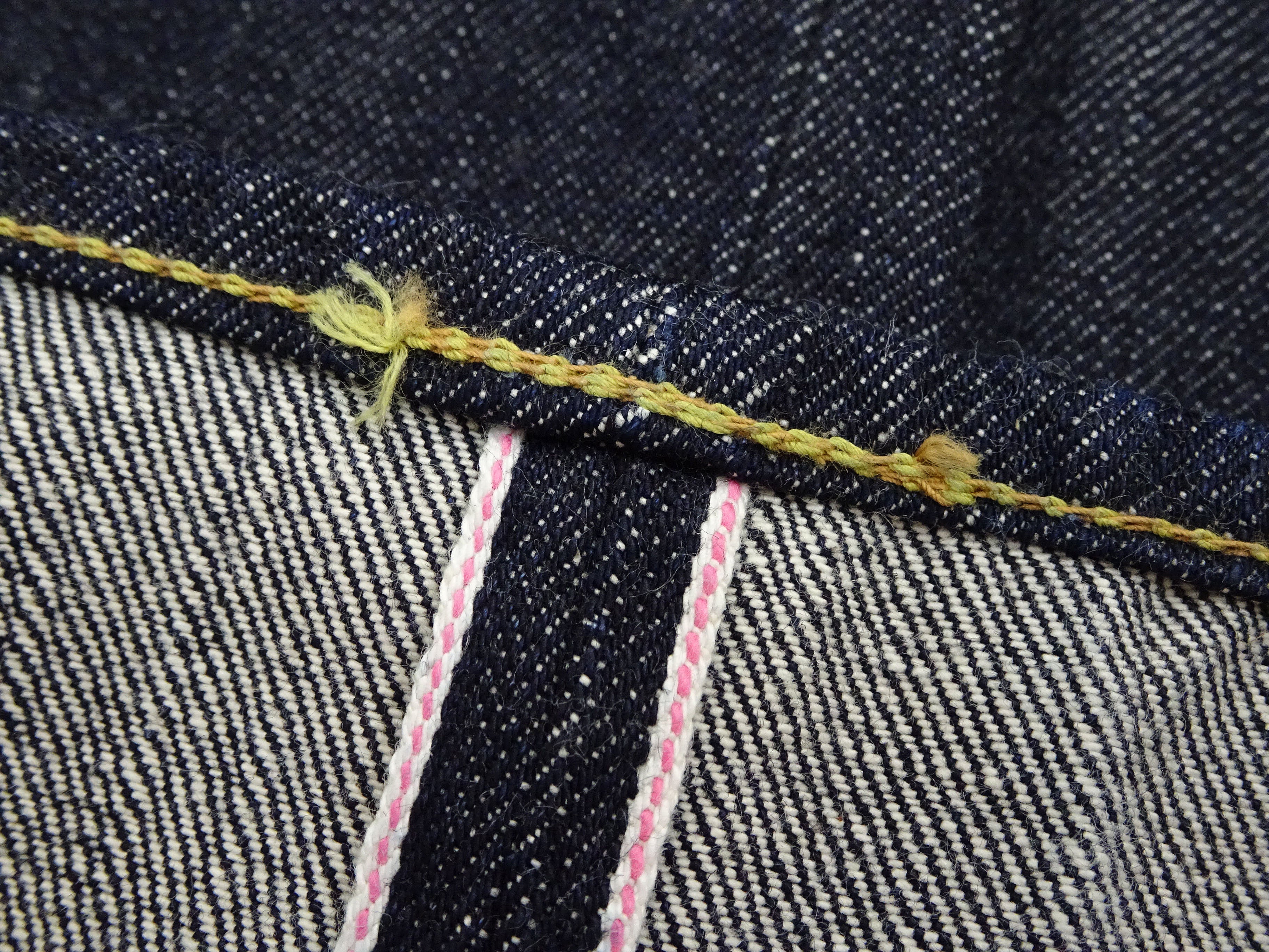 Sugar Cane Union Star Jeans SC40065 - Men's 14.25 oz. Selvedge Denim - Regular Straight Fit - Lot 065 One Wash - Image 14