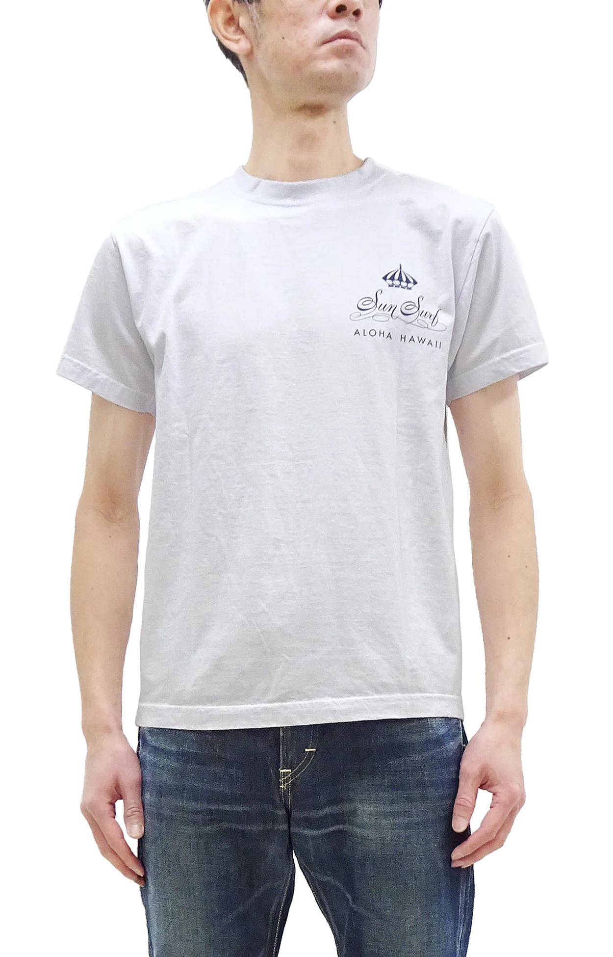 Sun Surf T-shirt Men's McIntosh Ukulele design Graphic Short Sleeve Hawaiian Tee SS79350 101 White - Image 4