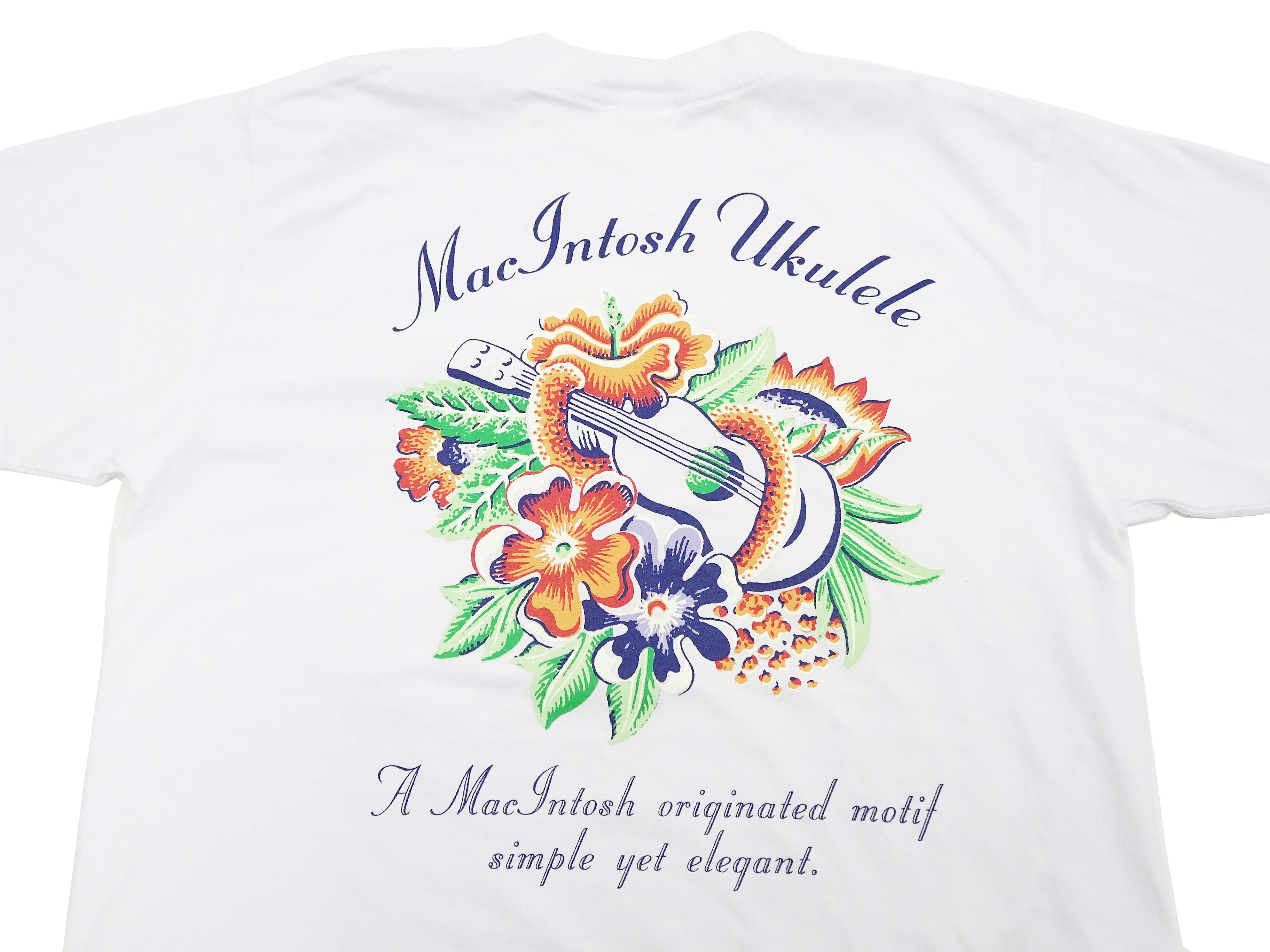 Sun Surf T-shirt Men's McIntosh Ukulele design Graphic Short Sleeve Hawaiian Tee SS79350 101 White - Image 7