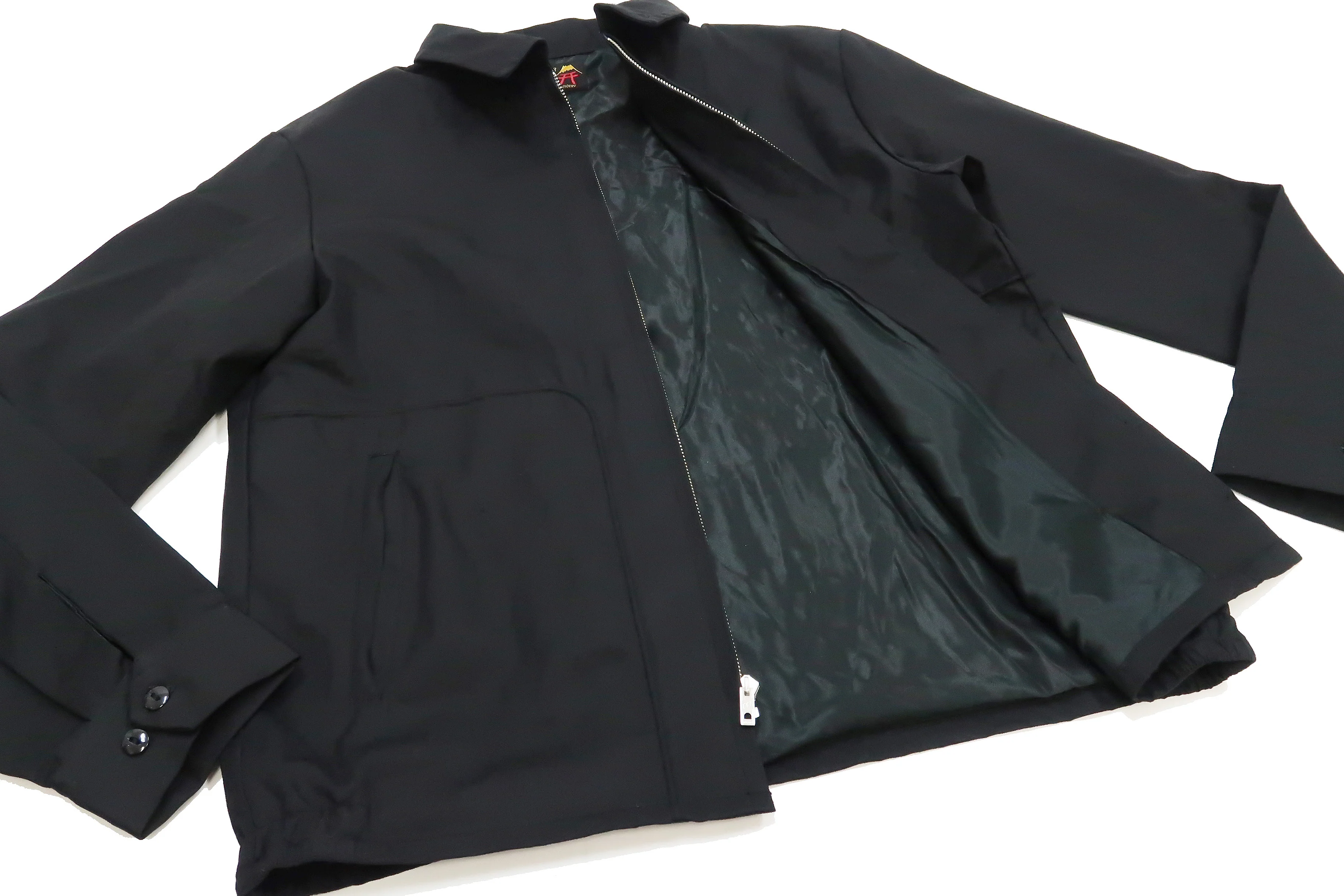 Tailor Toyo Jacket Men's US Military Embroidered Far East Okinawa Tour Souvenir Jacket TT15177 Black - Image 16