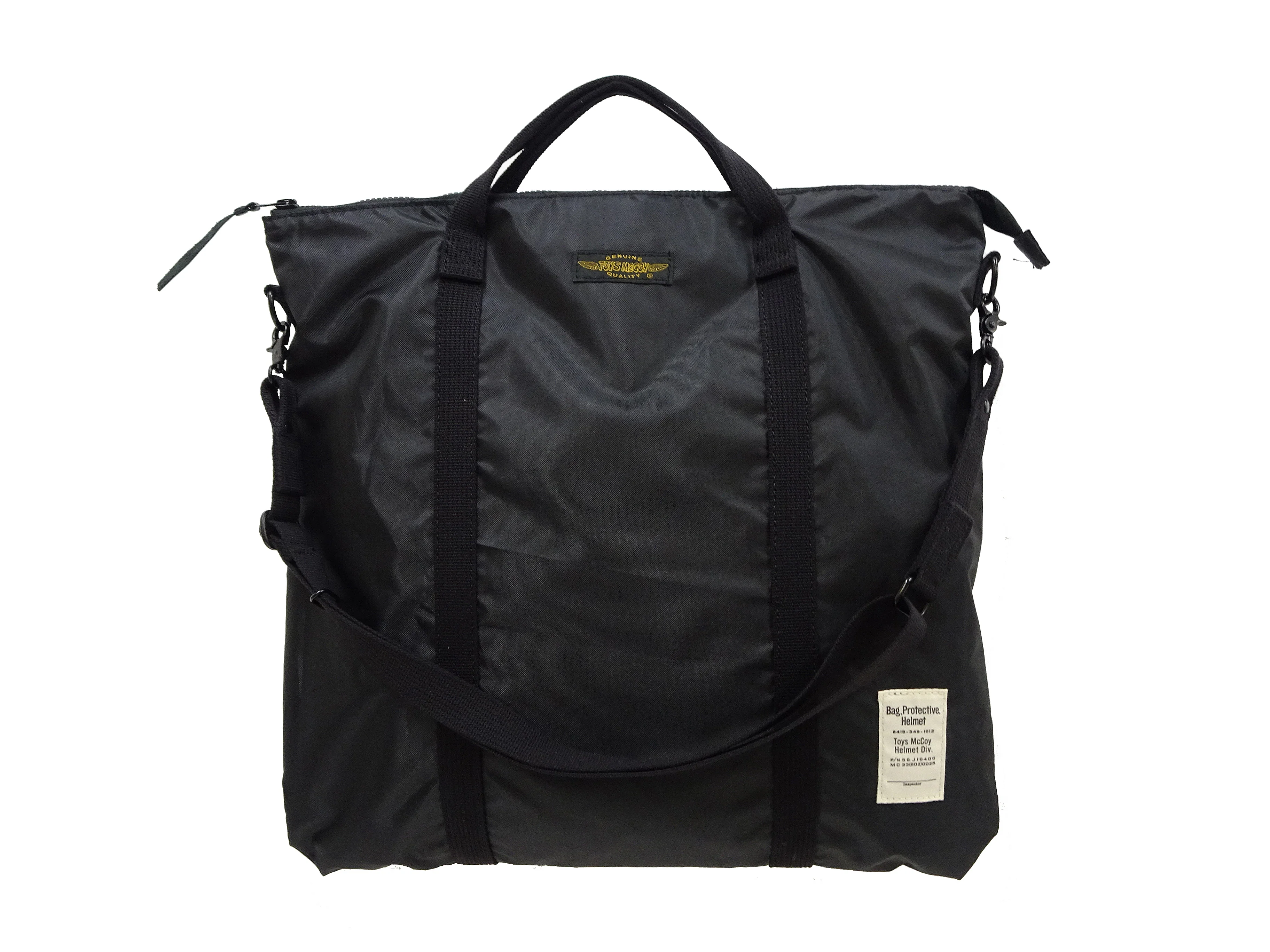 TOYS McCOY Bag Men's Casual Astronaut Snoopy Nylon Shoulder Bag Inspired by USAF Military Helmet Bag TMA2411 030 Black - Image 5