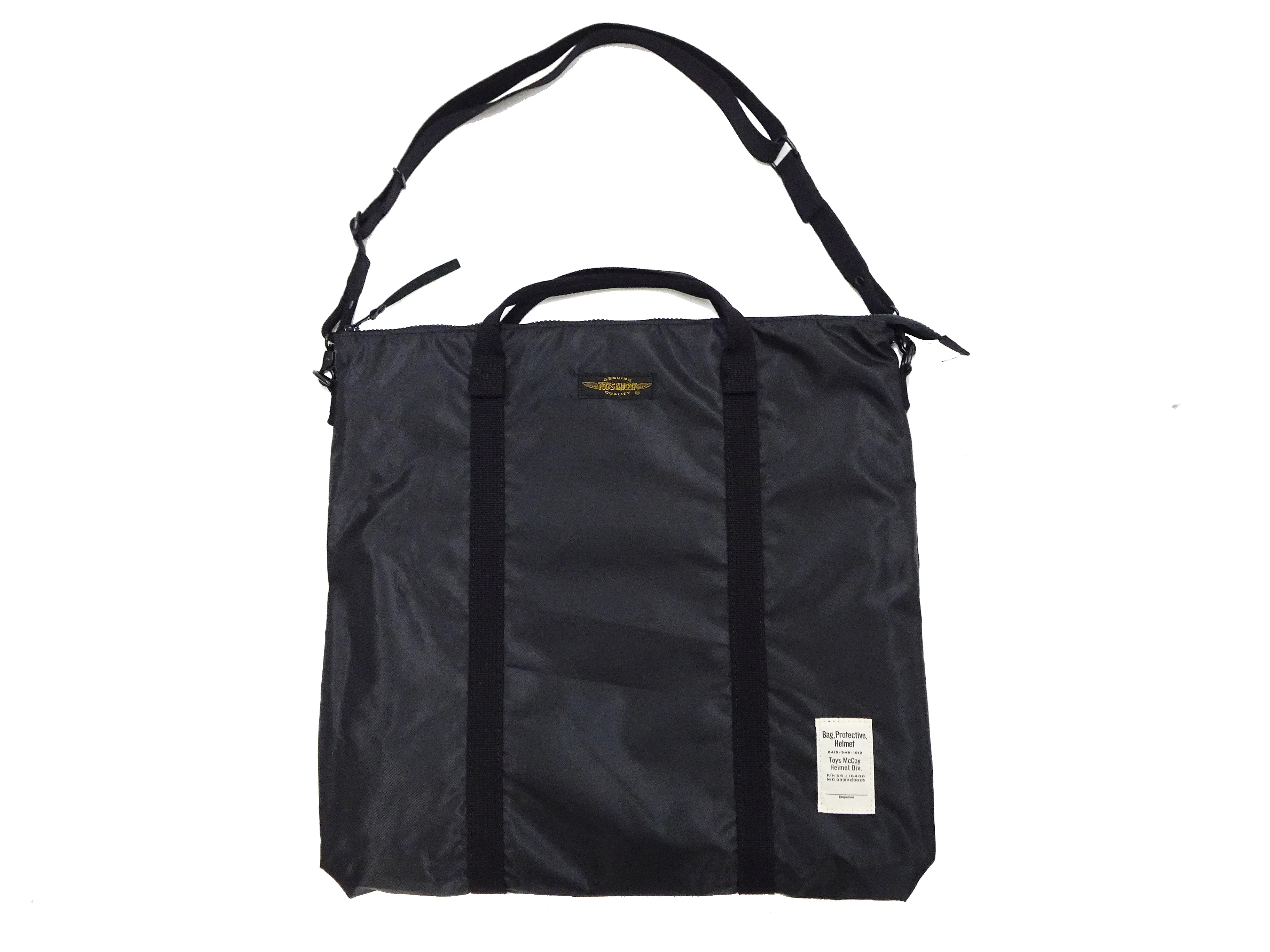 TOYS McCOY Bag Men's Casual Astronaut Snoopy Nylon Shoulder Bag Inspired by USAF Military Helmet Bag TMA2411 030 Black - Image 6