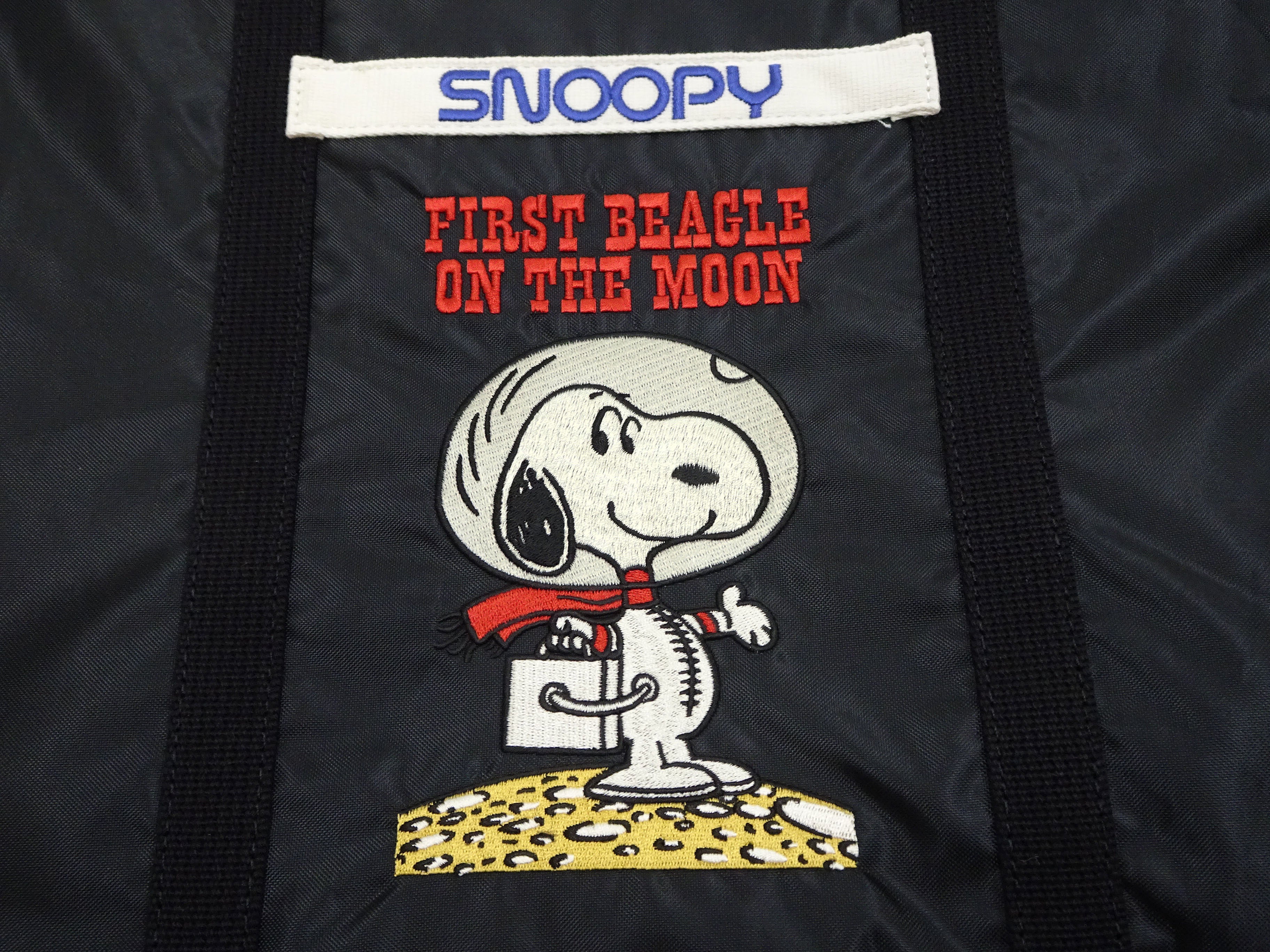 TOYS McCOY Bag Men's Casual Astronaut Snoopy Nylon Shoulder Bag Inspired by USAF Military Helmet Bag TMA2411 030 Black - Image 8