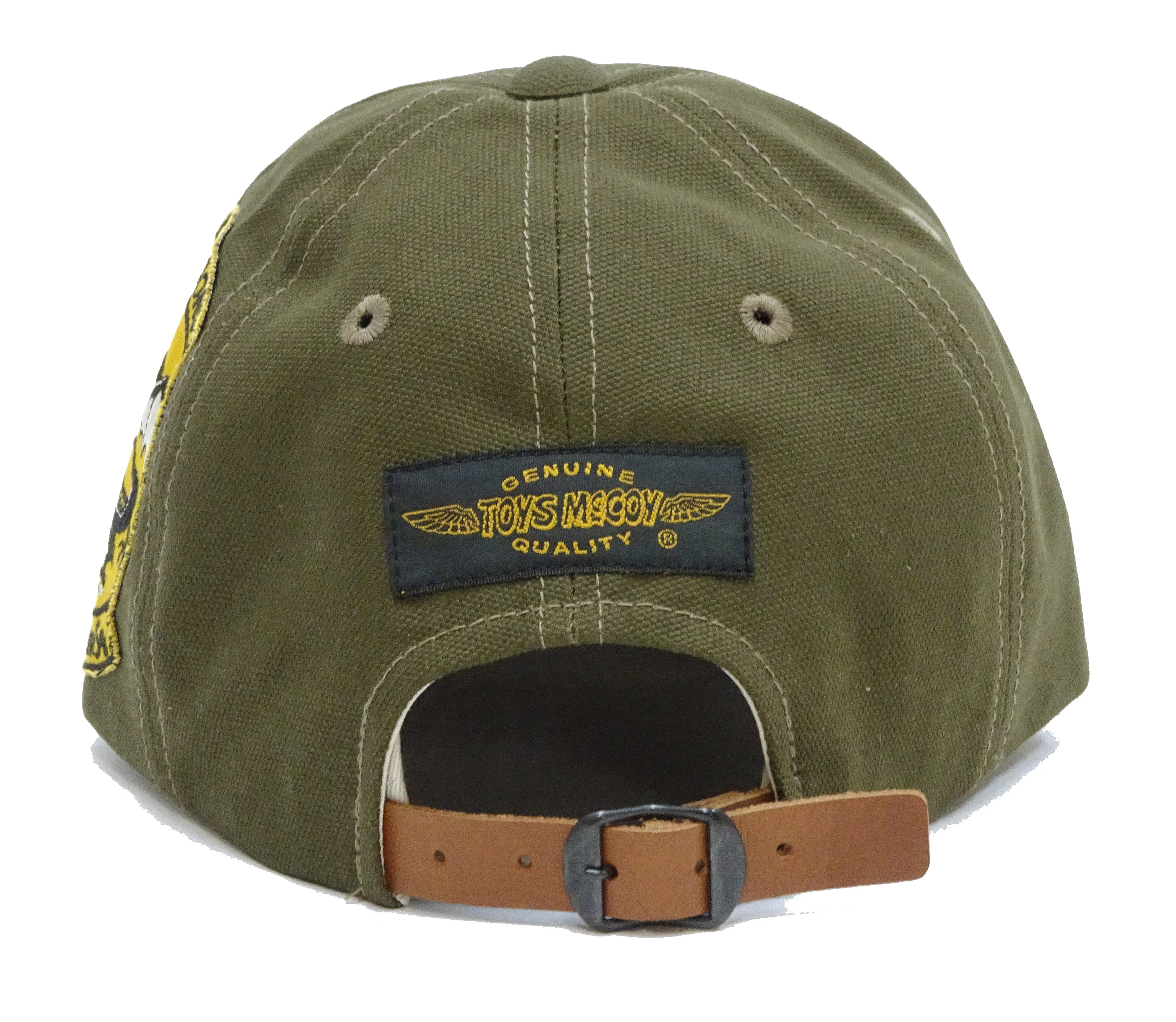 TOYS McCOY Cap Men's Casual USAF Military Patch Custom Cotton Oxford No-Mesh Baseball Cap TMA2412 Olive - Image 5