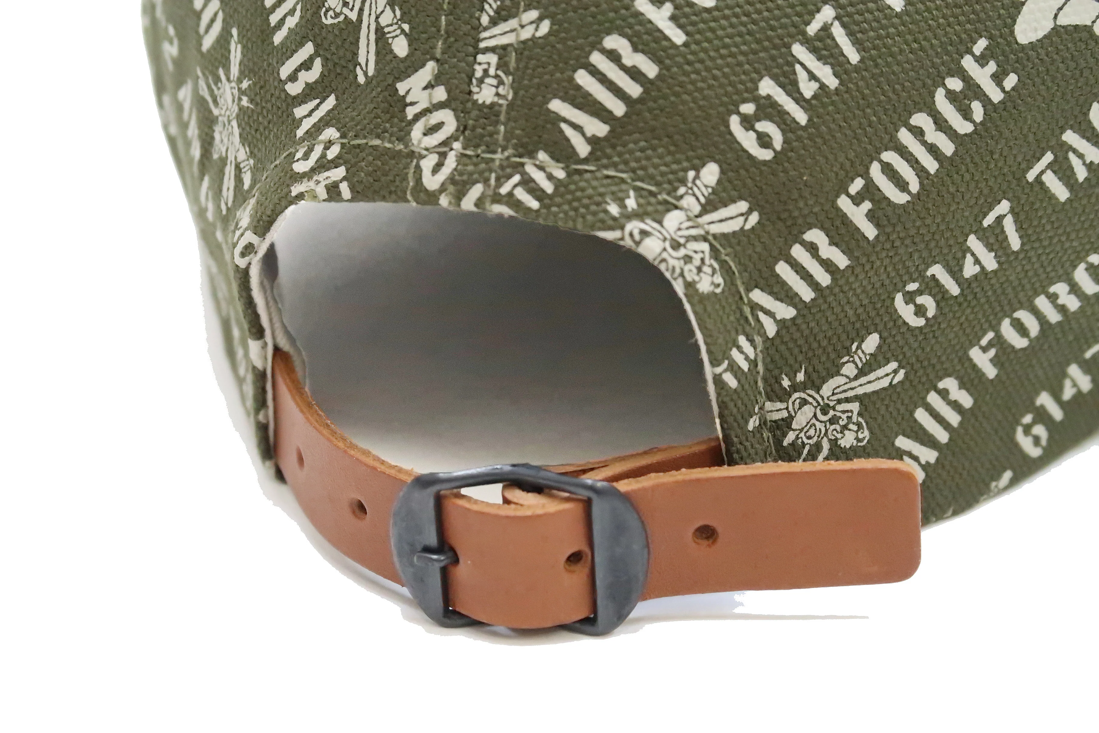 TOYS McCOY Cap Men's US Military Fifth Air Force Twill Cotton Hat TMA2214 Olive - Image 6
