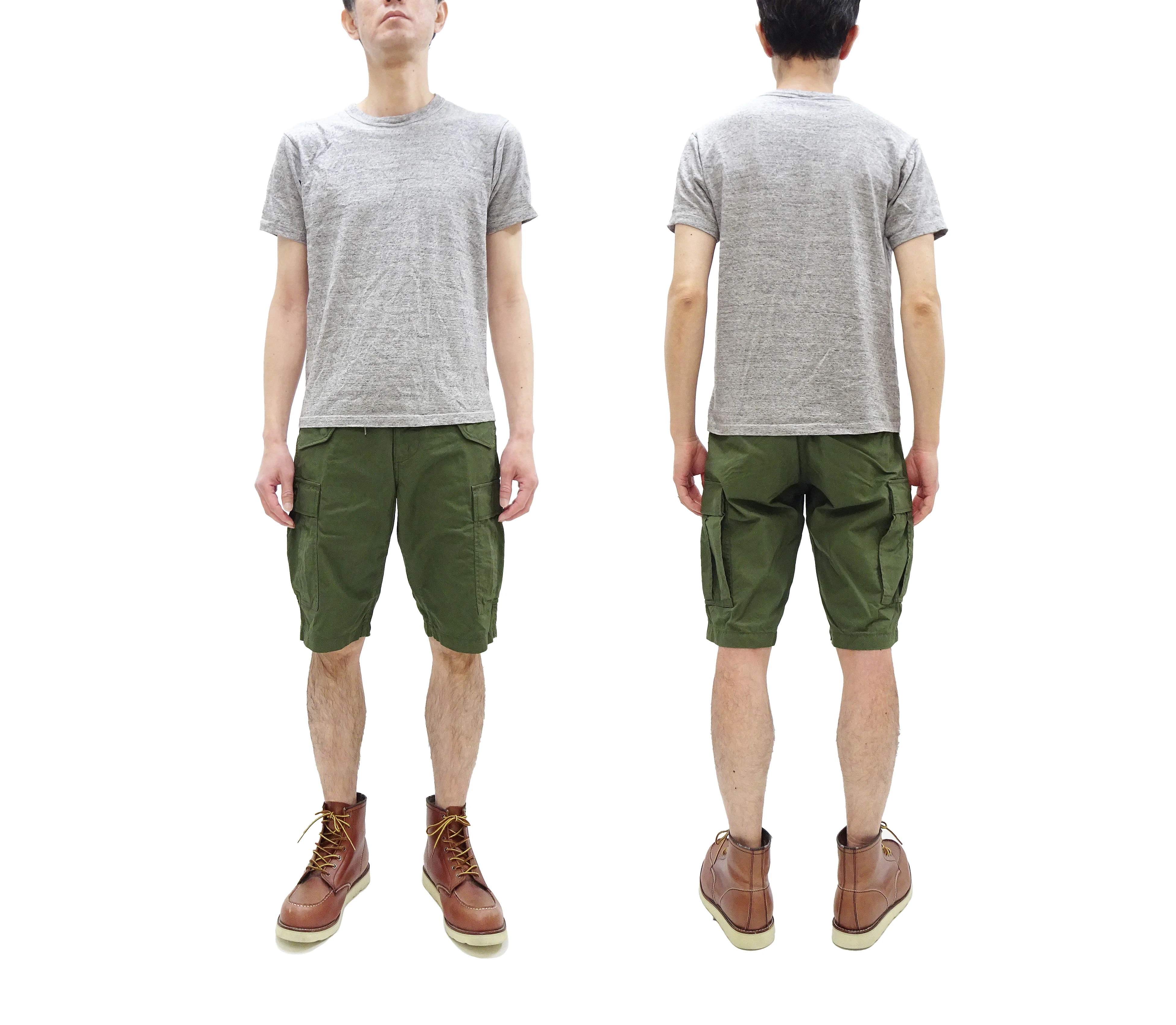 TOYS McCOY Cargo Shorts Men's Classic U.S. Army Fatigue-Inspired Casual Short Pants TMP1802 160 Olive - Image 4