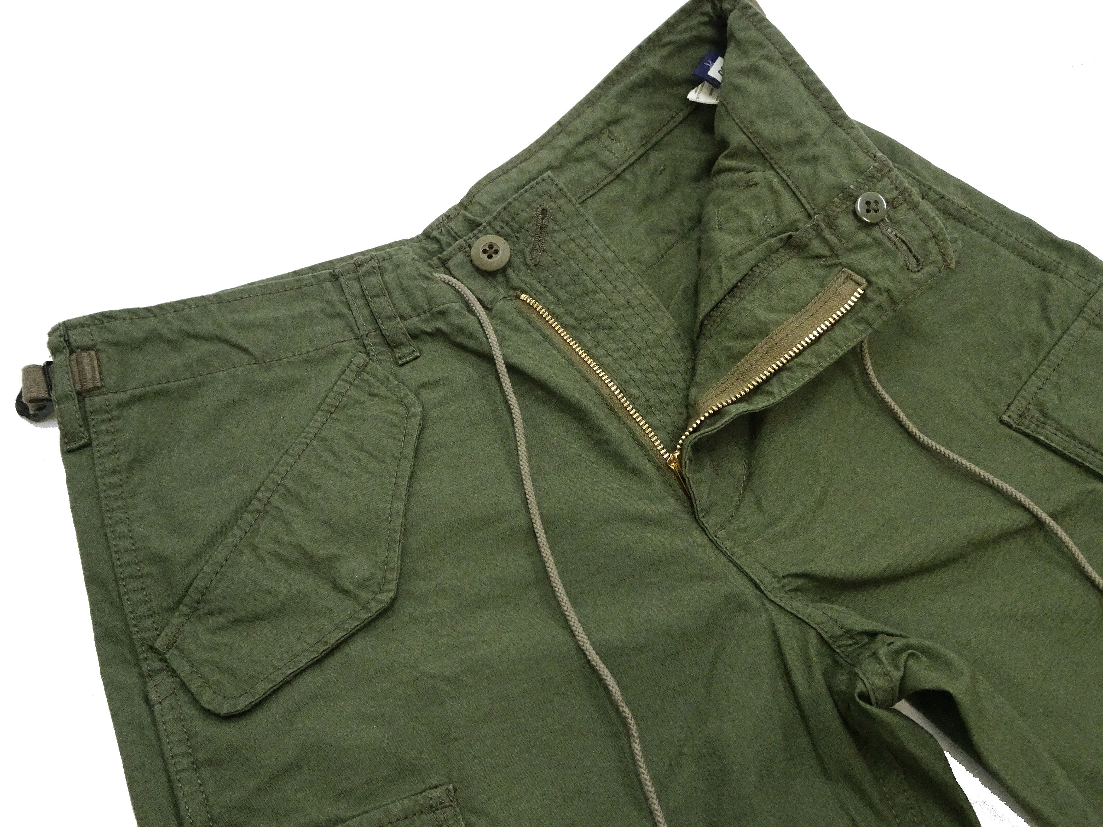 TOYS McCOY Cargo Shorts Men's Classic U.S. Army Fatigue-Inspired Casual Short Pants TMP1802 160 Olive - Image 8