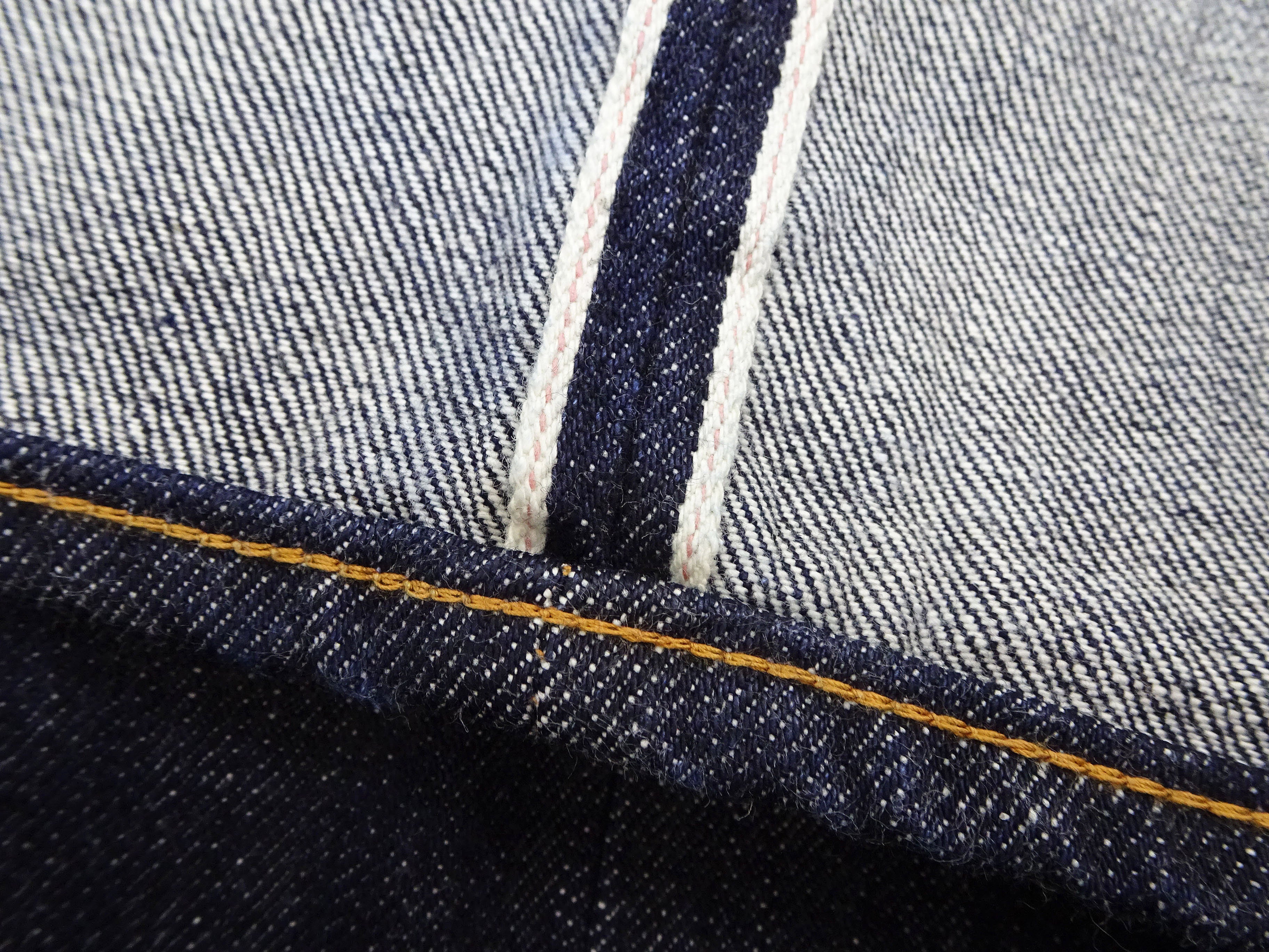 TOYS McCOY Jeans TMP2304 Men's Classic Relaxed Straight Fit One-Washed 13.5 oz. Deep Indigo Denim Pants Lot 675XX - Image 14