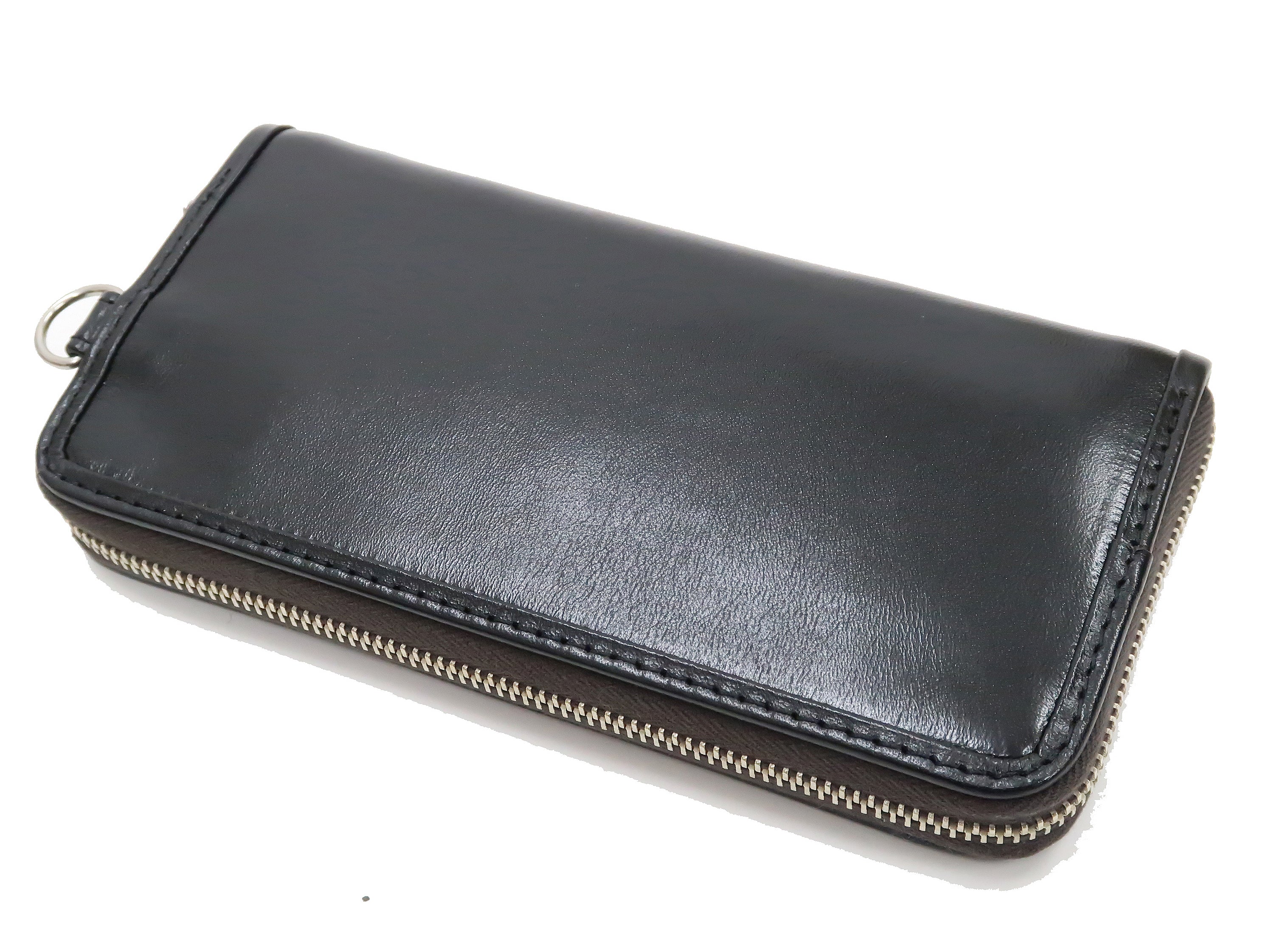 TOYS McCOY Leather Long Wallet Men's Casual The Wild One BRMC Skull Logo TMA2311 031 Black - Image 5