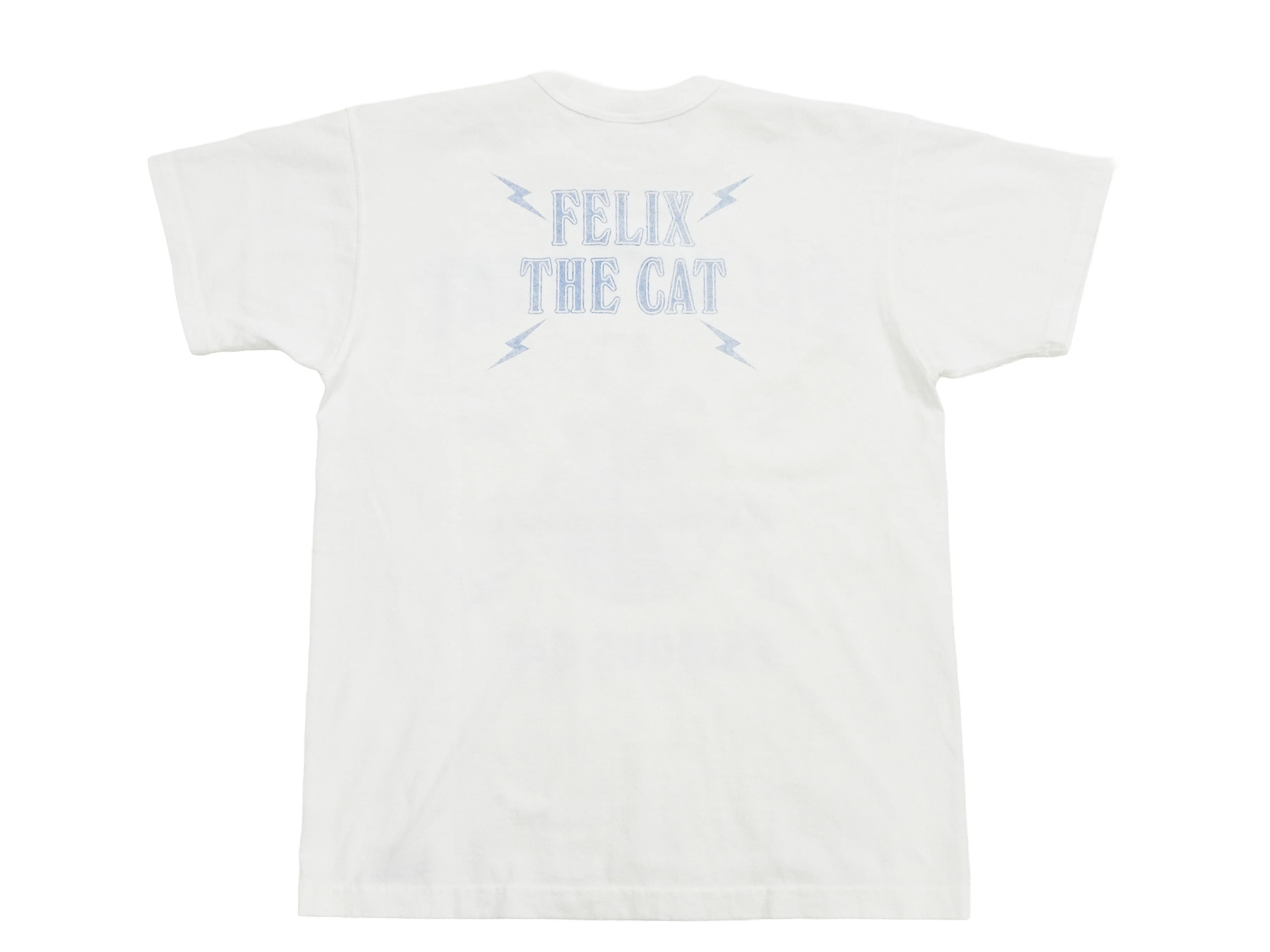 TOYS McCOY Men's Felix the Cat Short-Sleeve Graphic T-Shirt, Garment-Dyed Loopwheel Tubular Tee, Made in Japan (TMC2603 011 Aged Off White) - Image 10