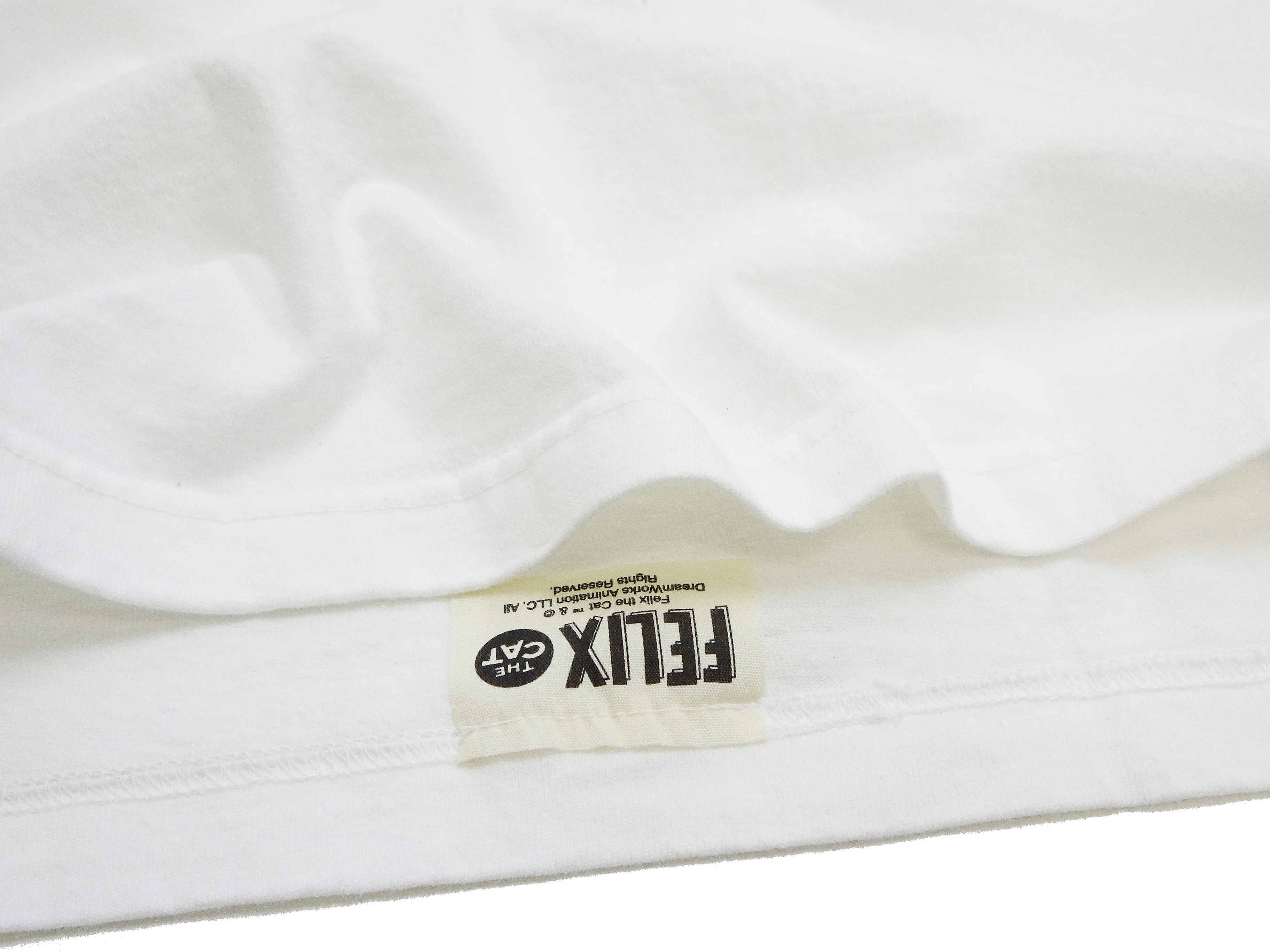 TOYS McCOY Men's Felix the Cat U.S. Navy Graphic Short Sleeve T-Shirt - Loopwheel Tubular Jersey, Garment Dyed, Made in Japan (TMC2601 011 Muted Off-White) - Image 9